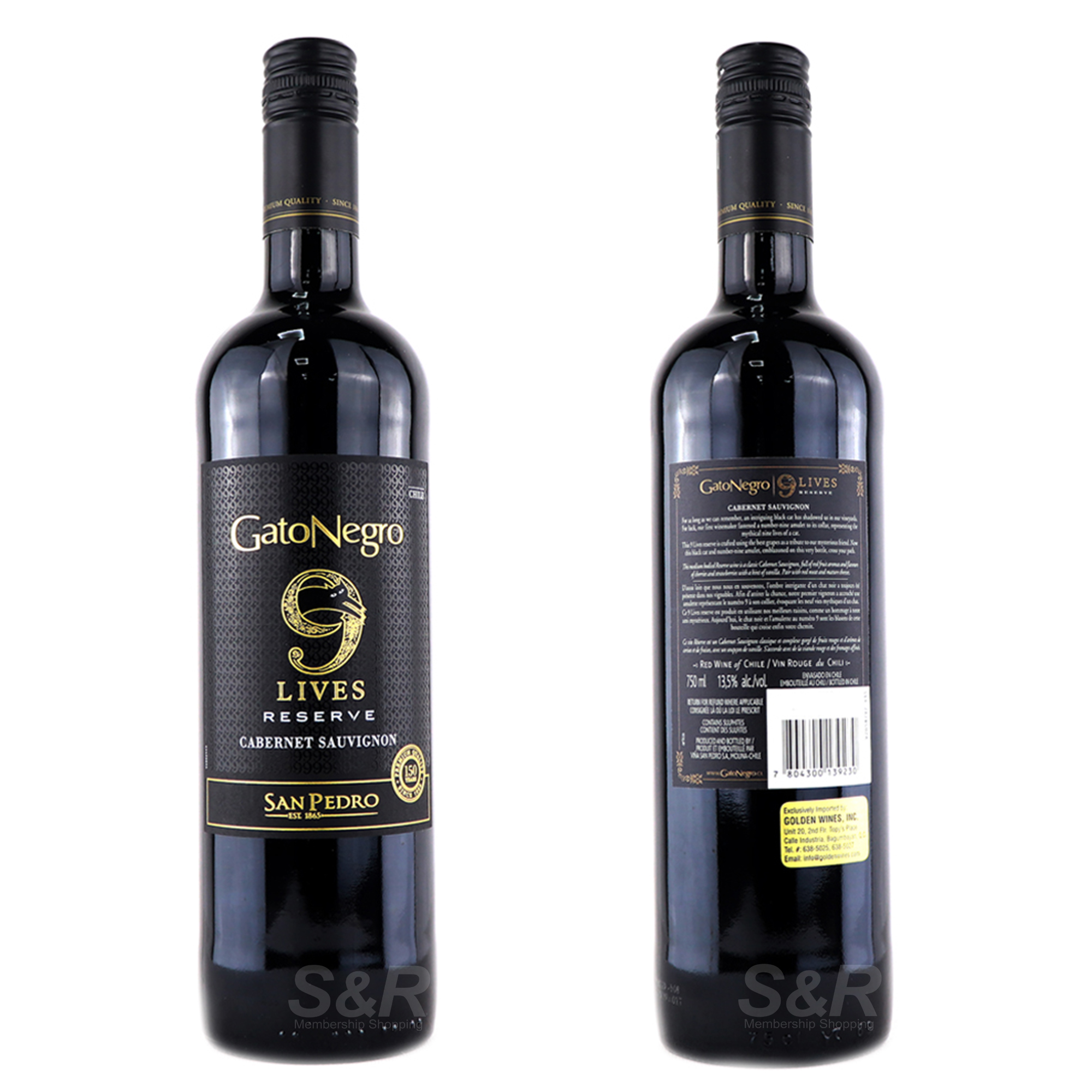 Gato Negro 9 Lives