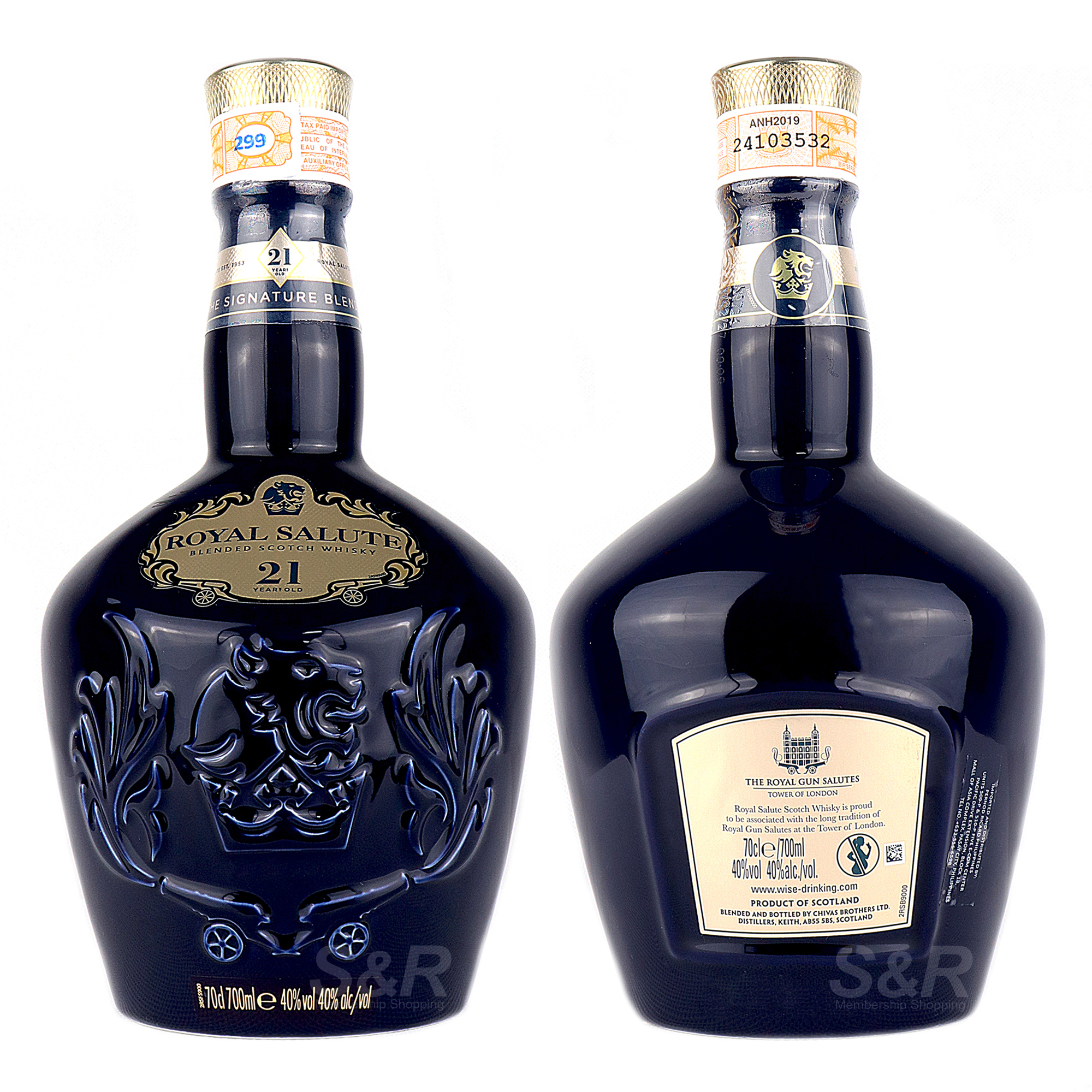 Royal Salute 21 YO Blended Scotch