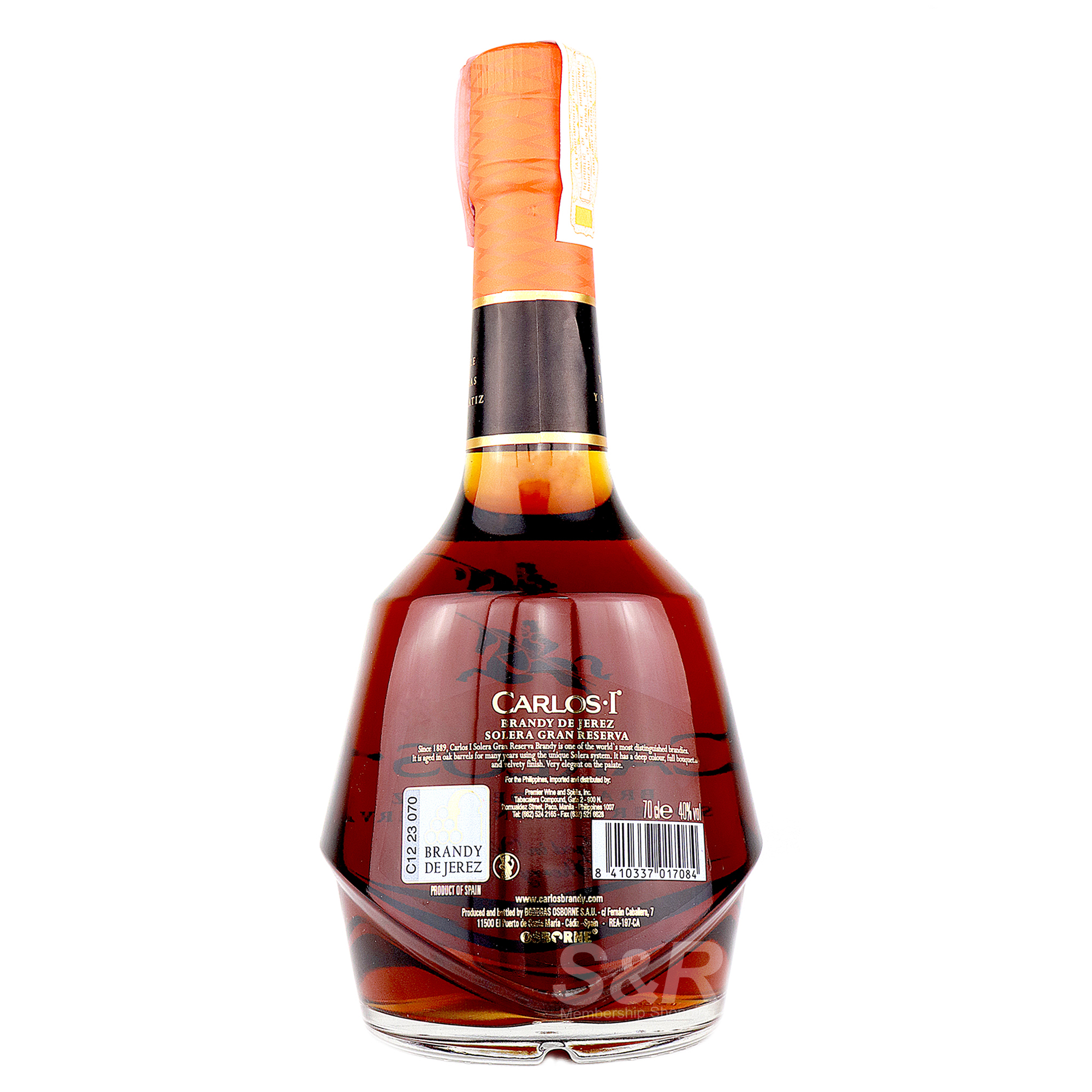 Carlos 1 Solera Gran Reserva