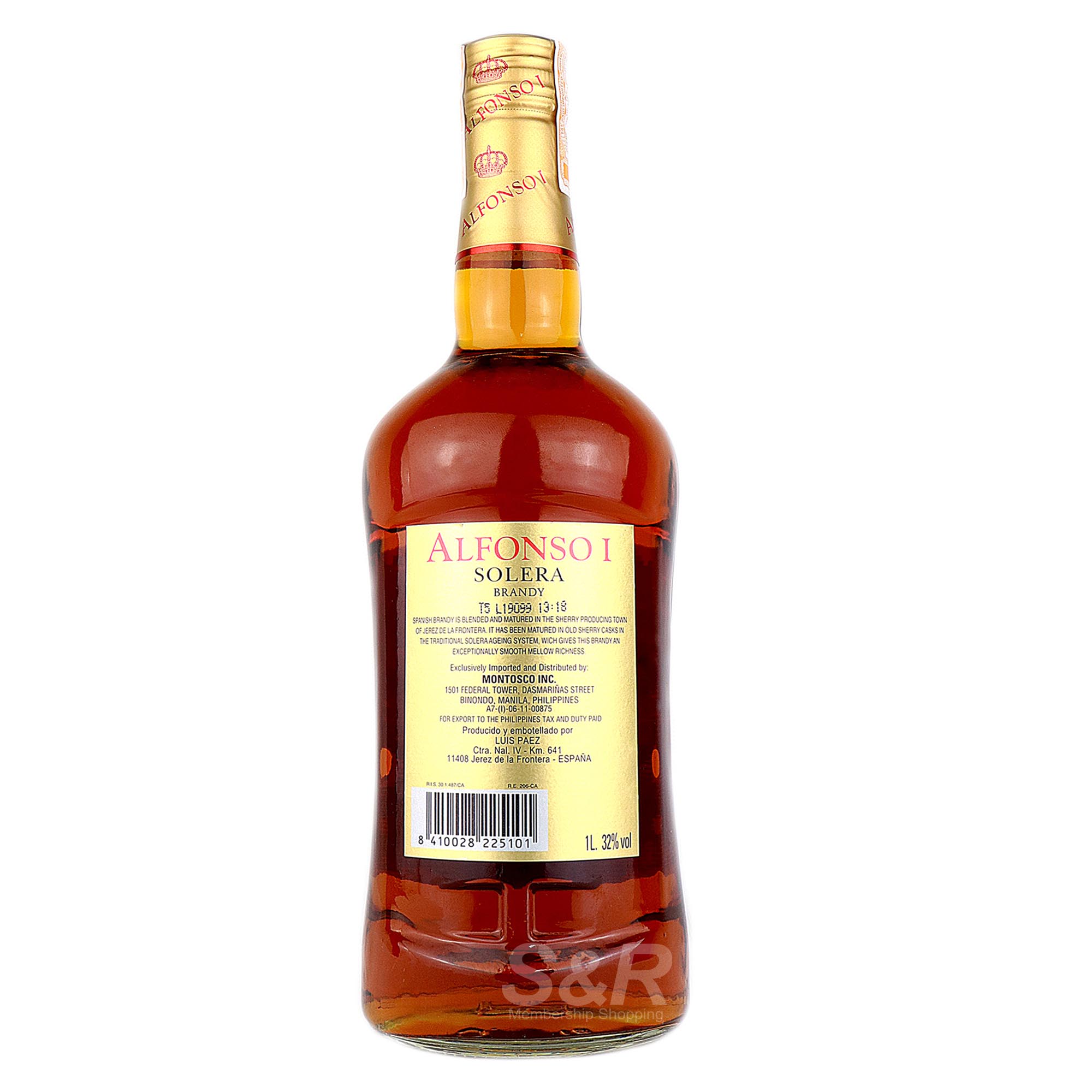 Alfonso 1 Solera Brandy