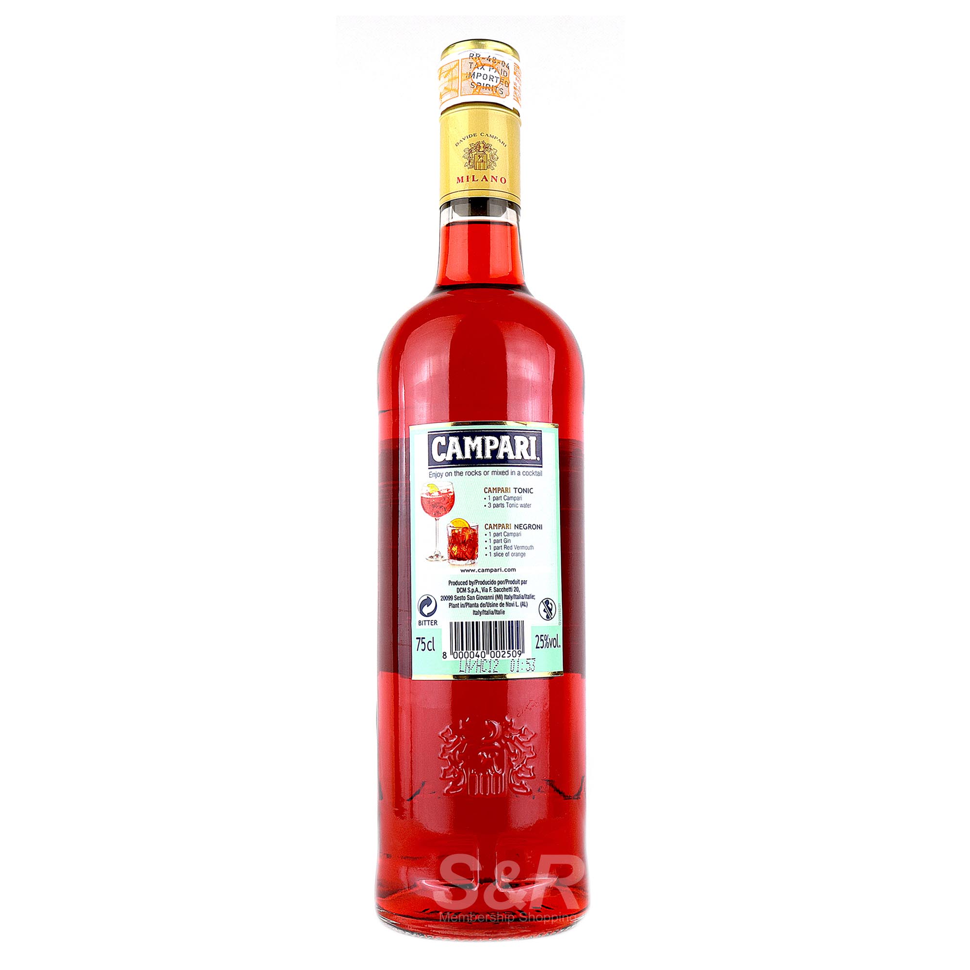 Campari Milano Bitter Liqueur
