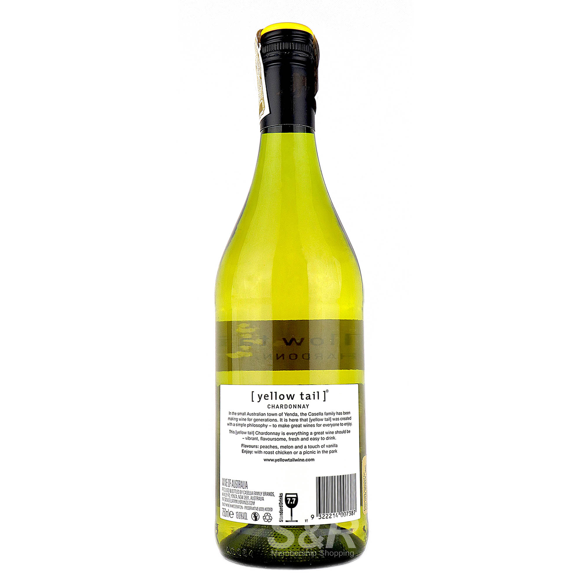 Yellow Tail Chardonnay 750mL