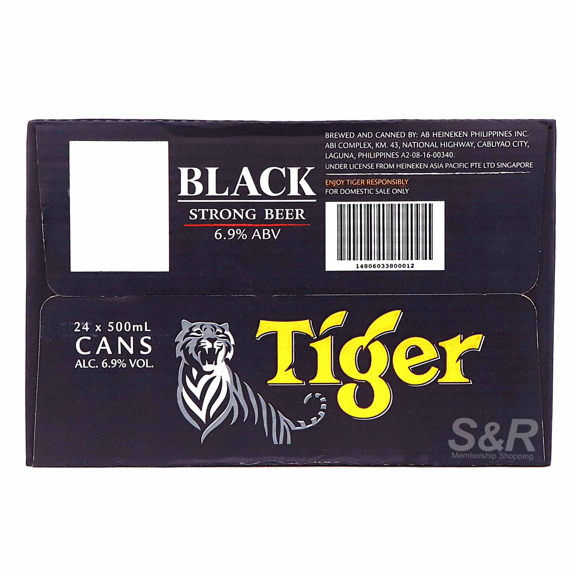 Tiger Black Strong Beer