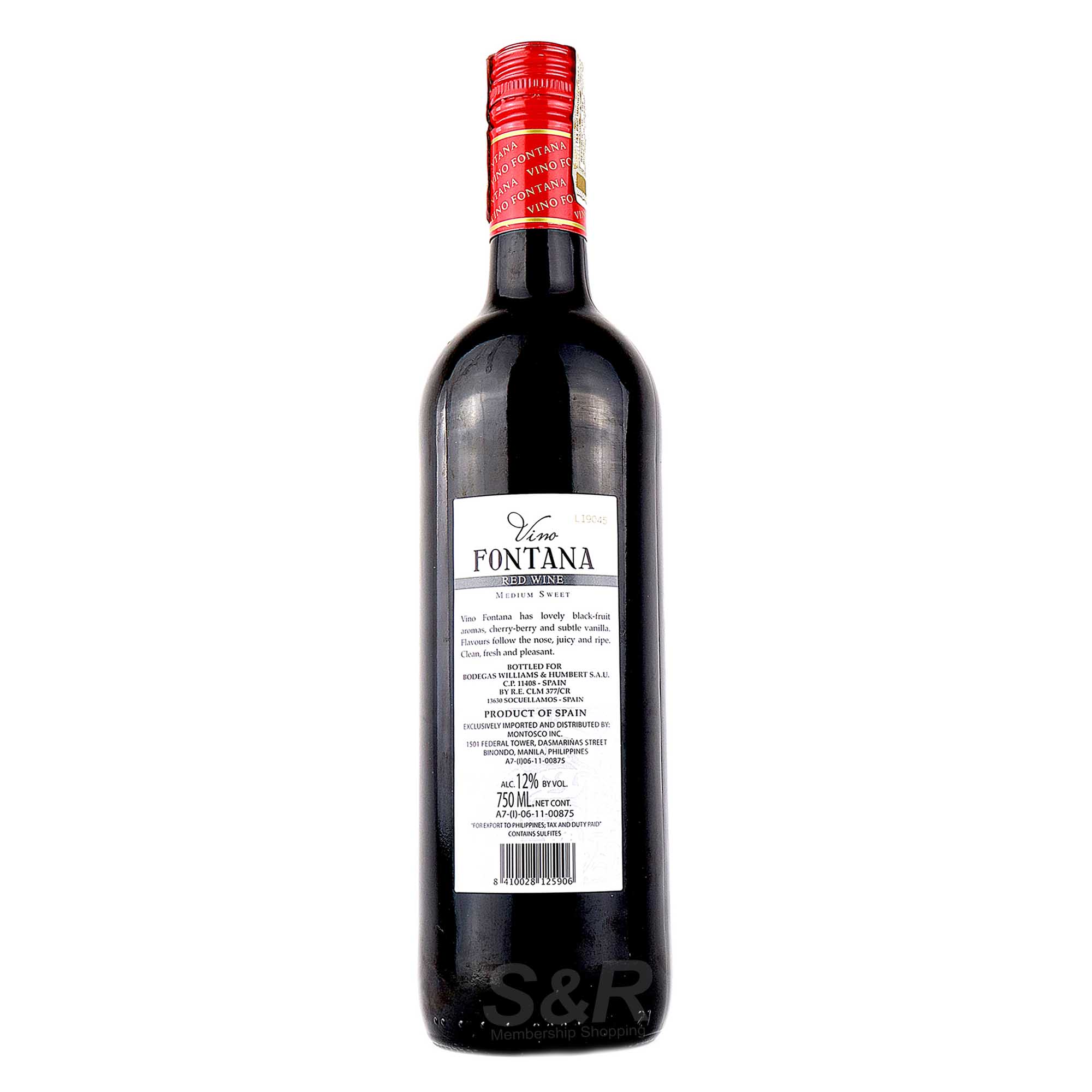 Vino Fontana Red Wine Blend