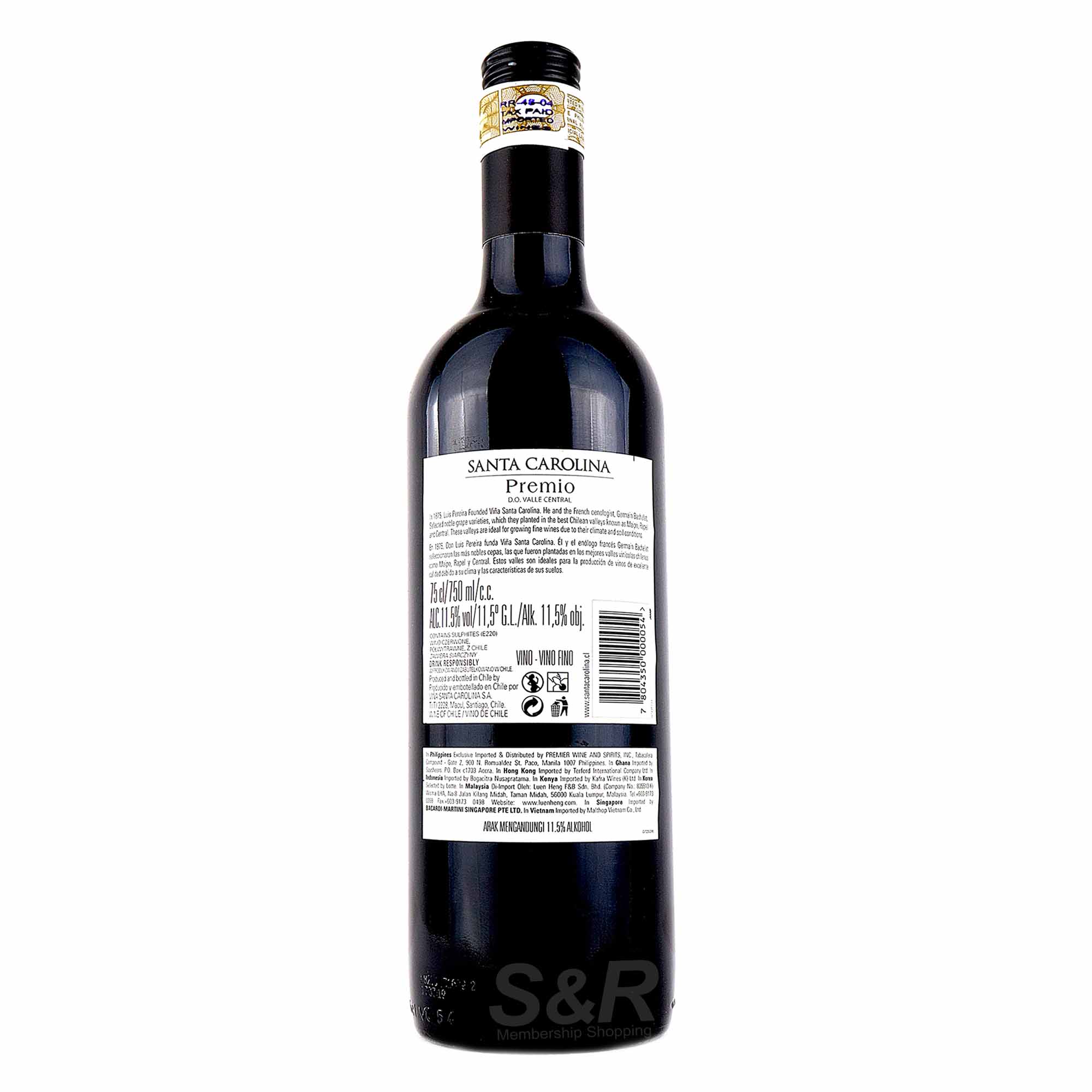 Santa Carolina Premio Red