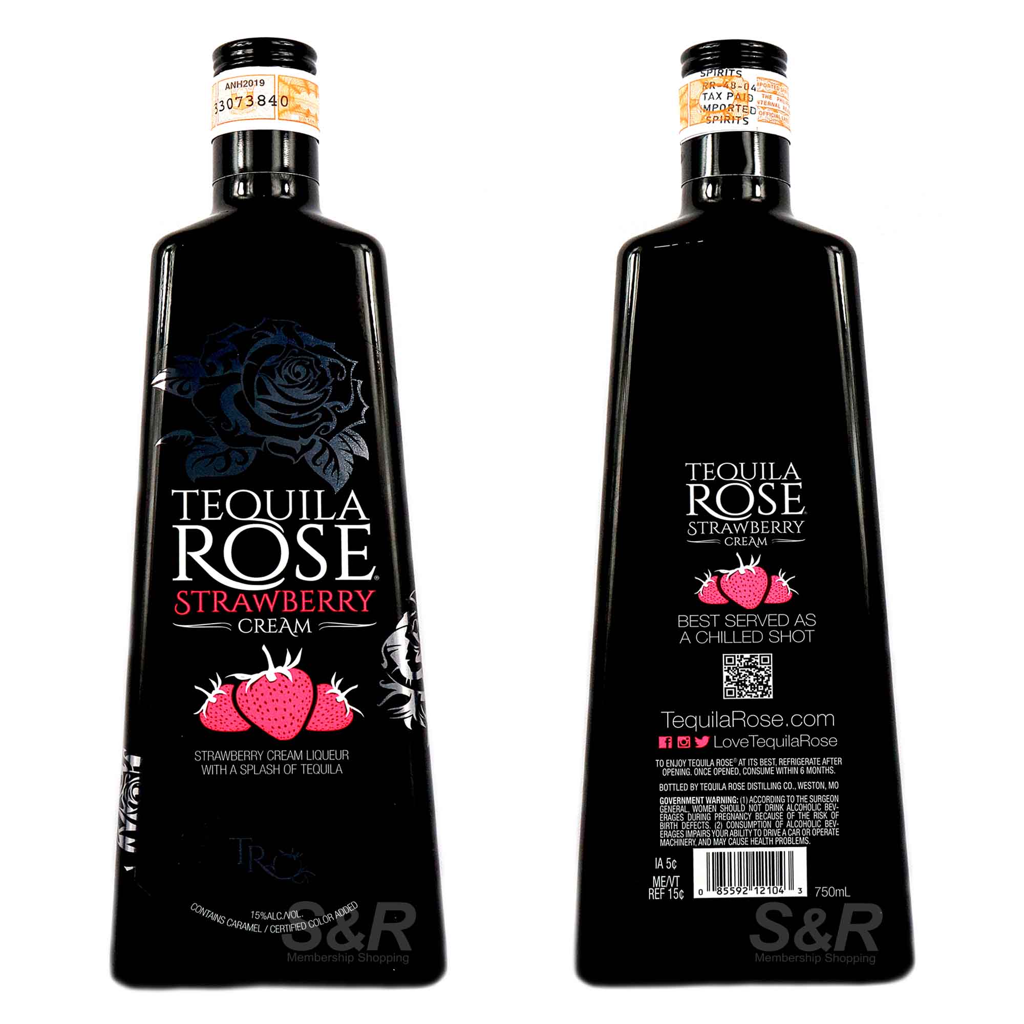 Tequila Rose Strawberry Cream 750mL