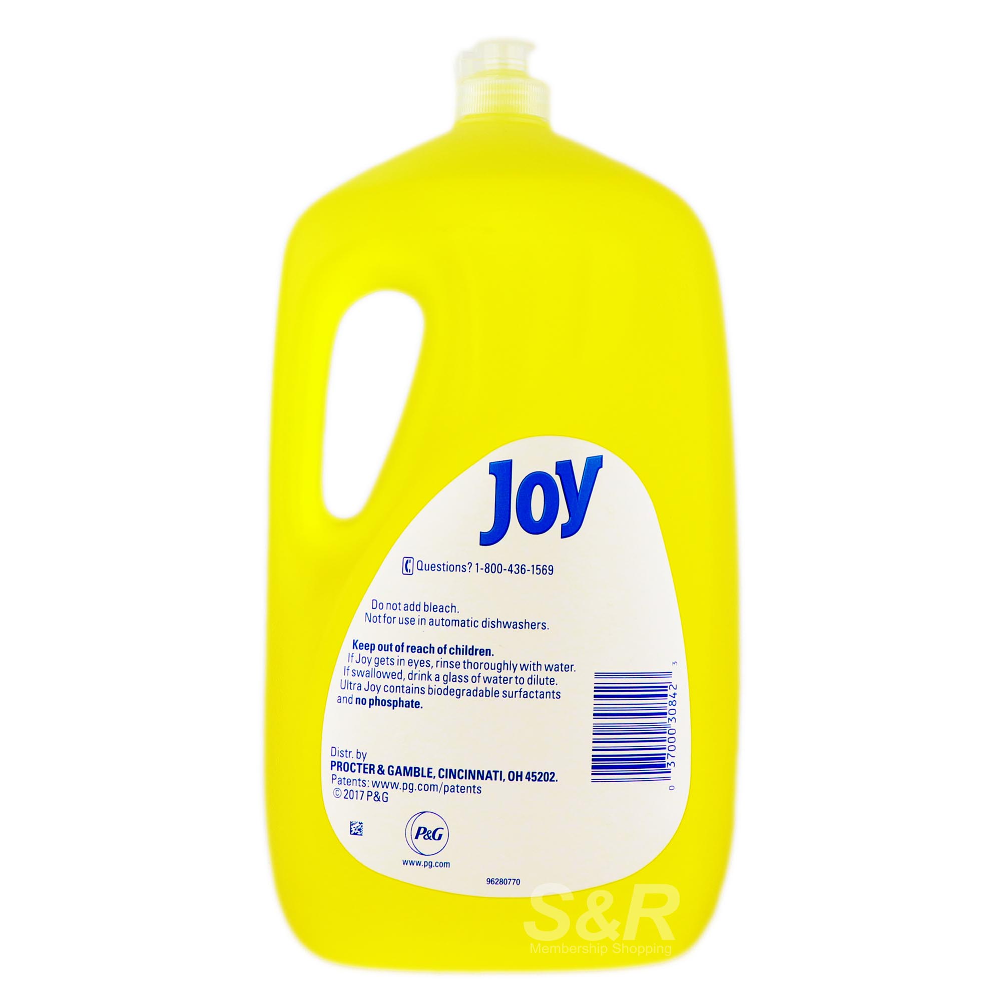 Joy Ultra Dishwashing Liquid Lemon 2.66L