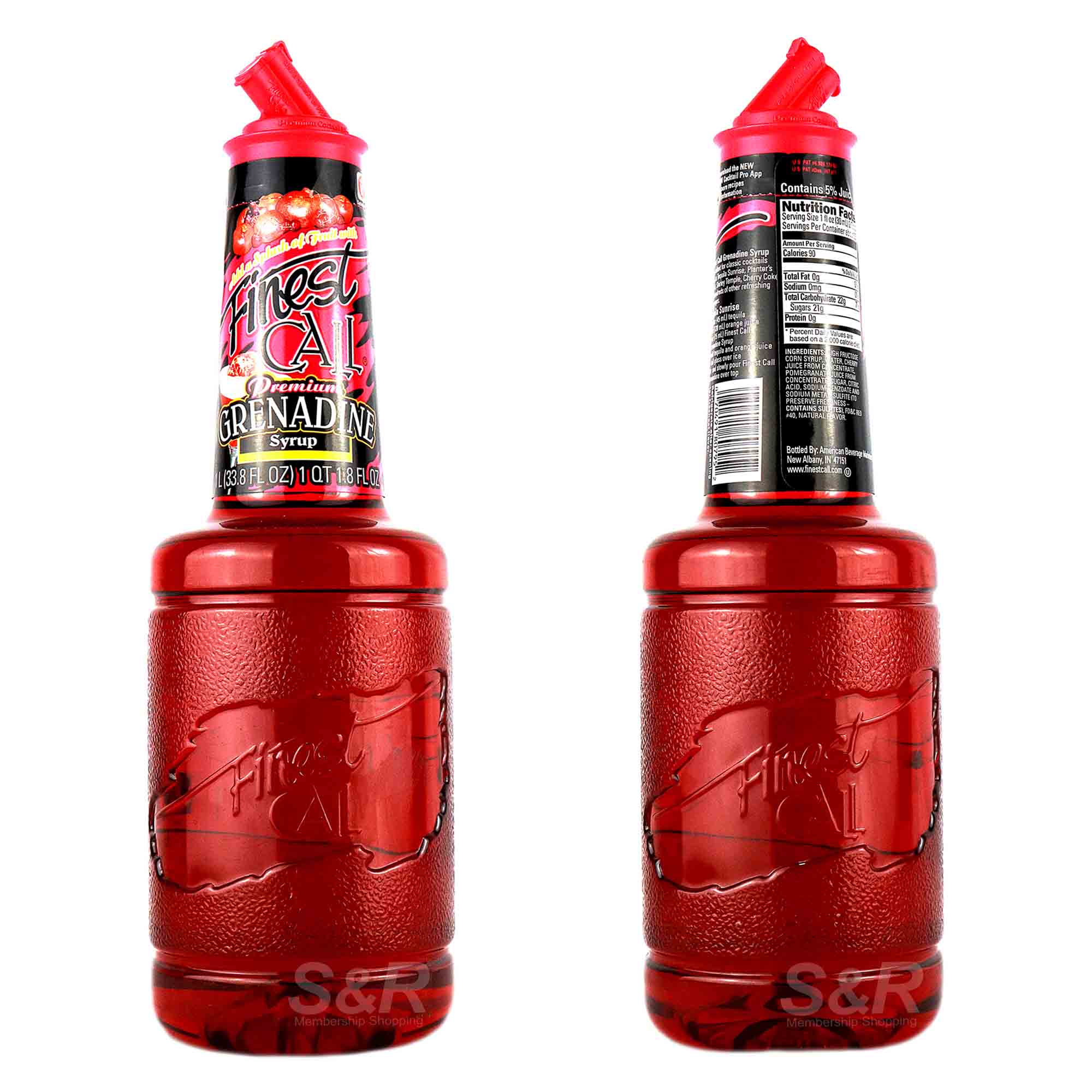 Master of Mixes Finest Call Premium Cocktail Mixes Grenadine Syrup 1L