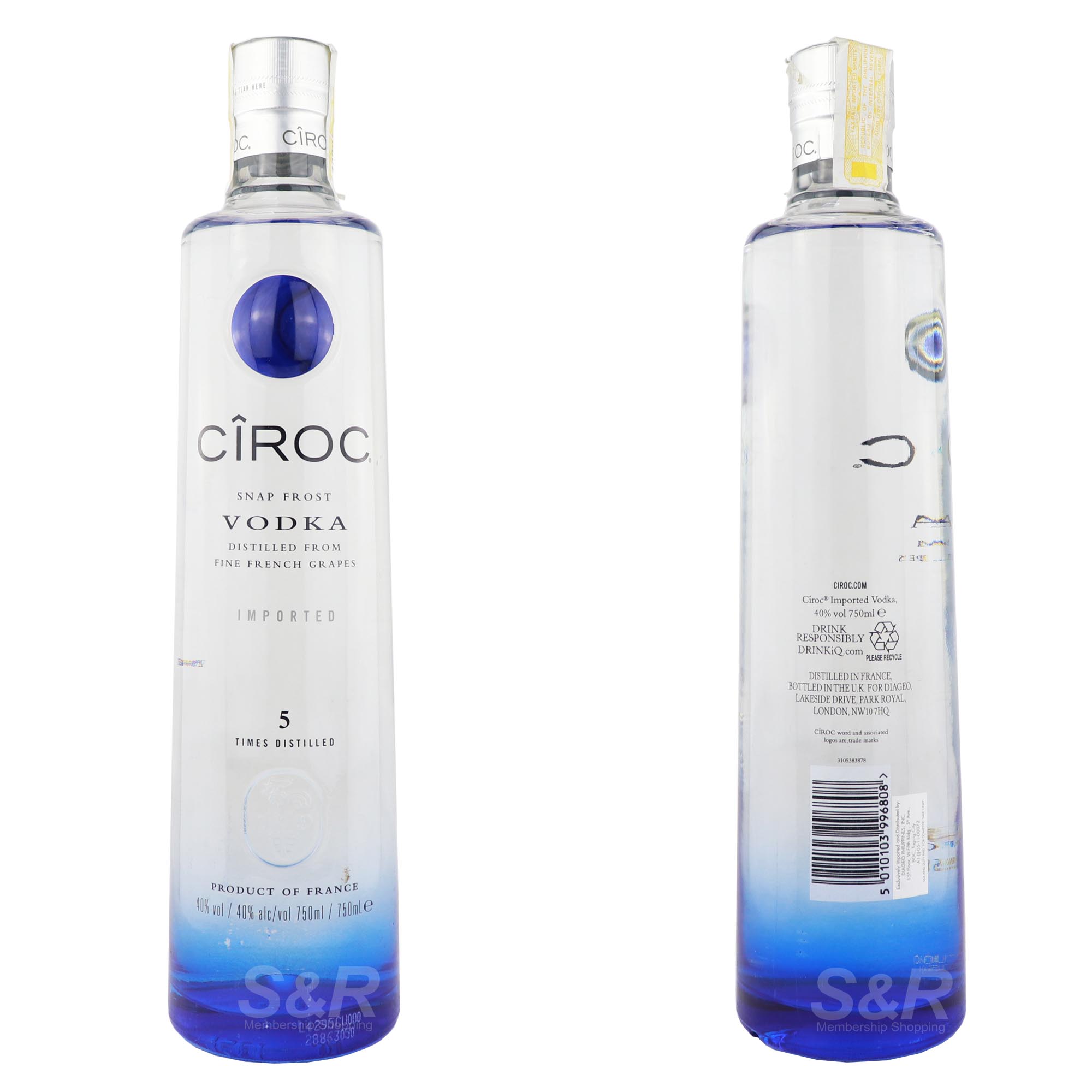 Ciroc Vodka 750mL