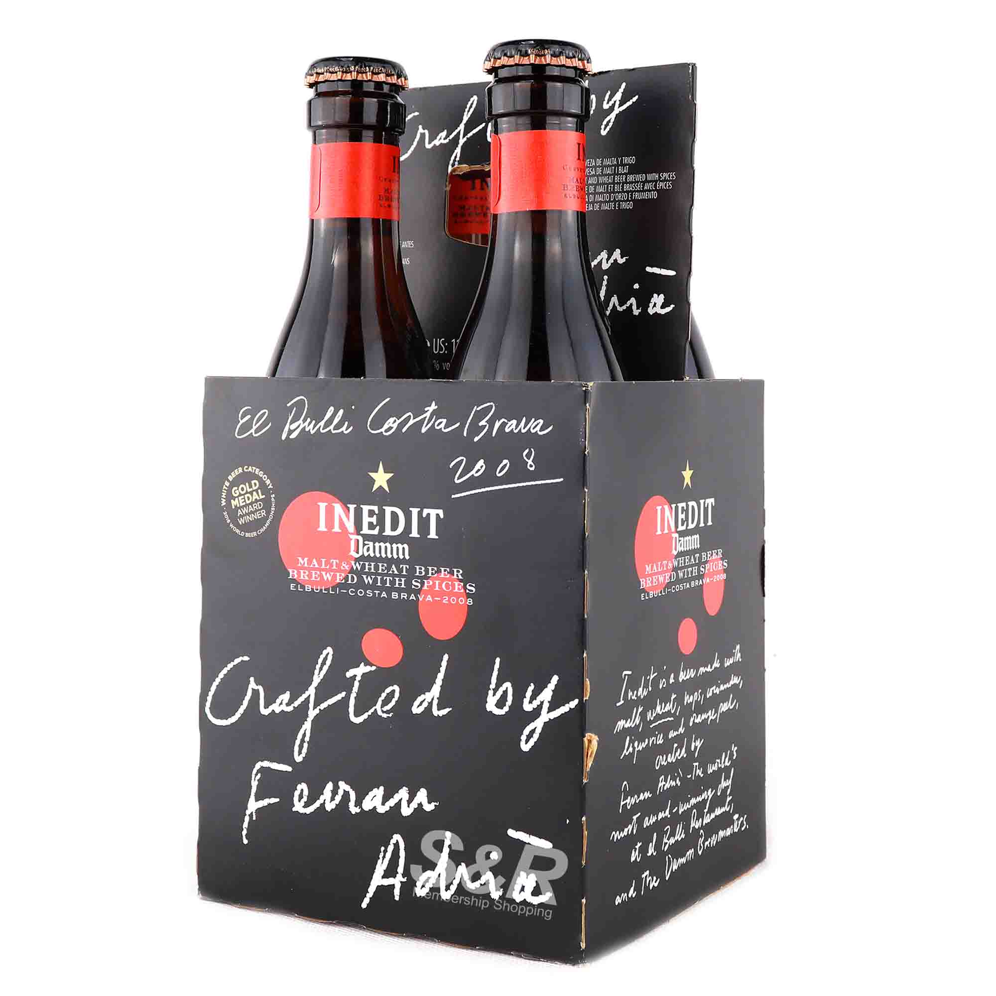 Inedit Damm Malt and Wheat Beer
