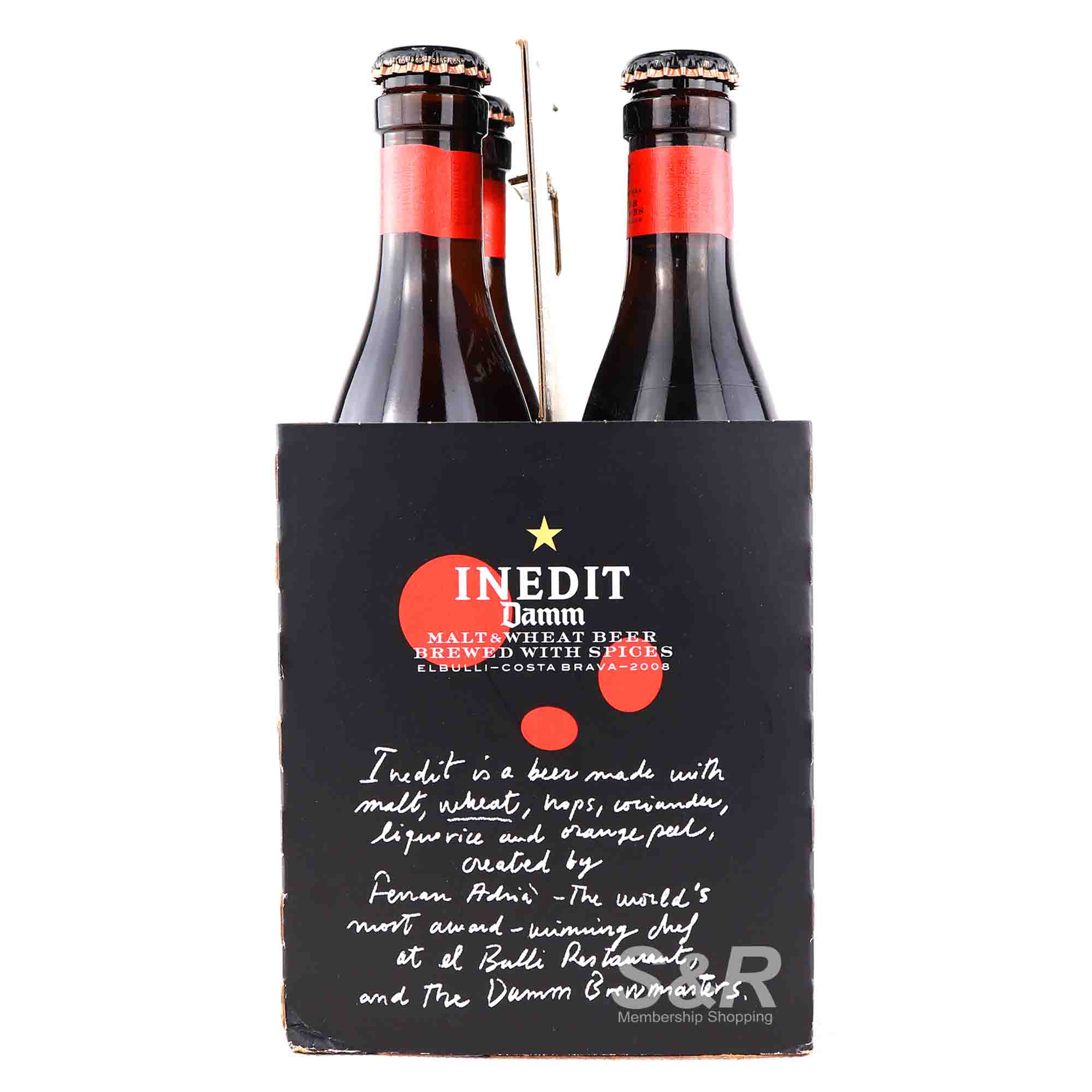 Inedit Damm Malt and Wheat Beer