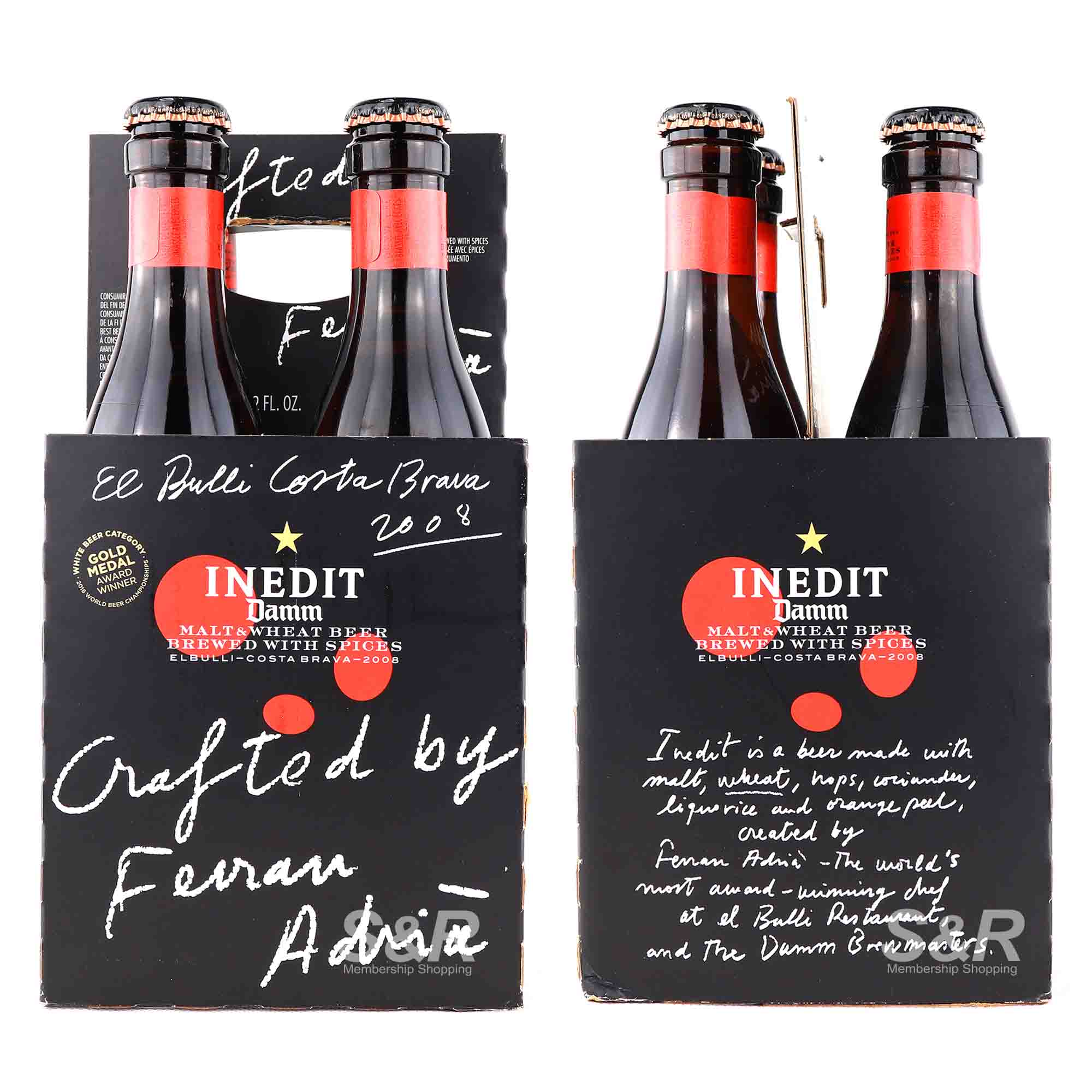 Inedit Damm Malt and Wheat Beer