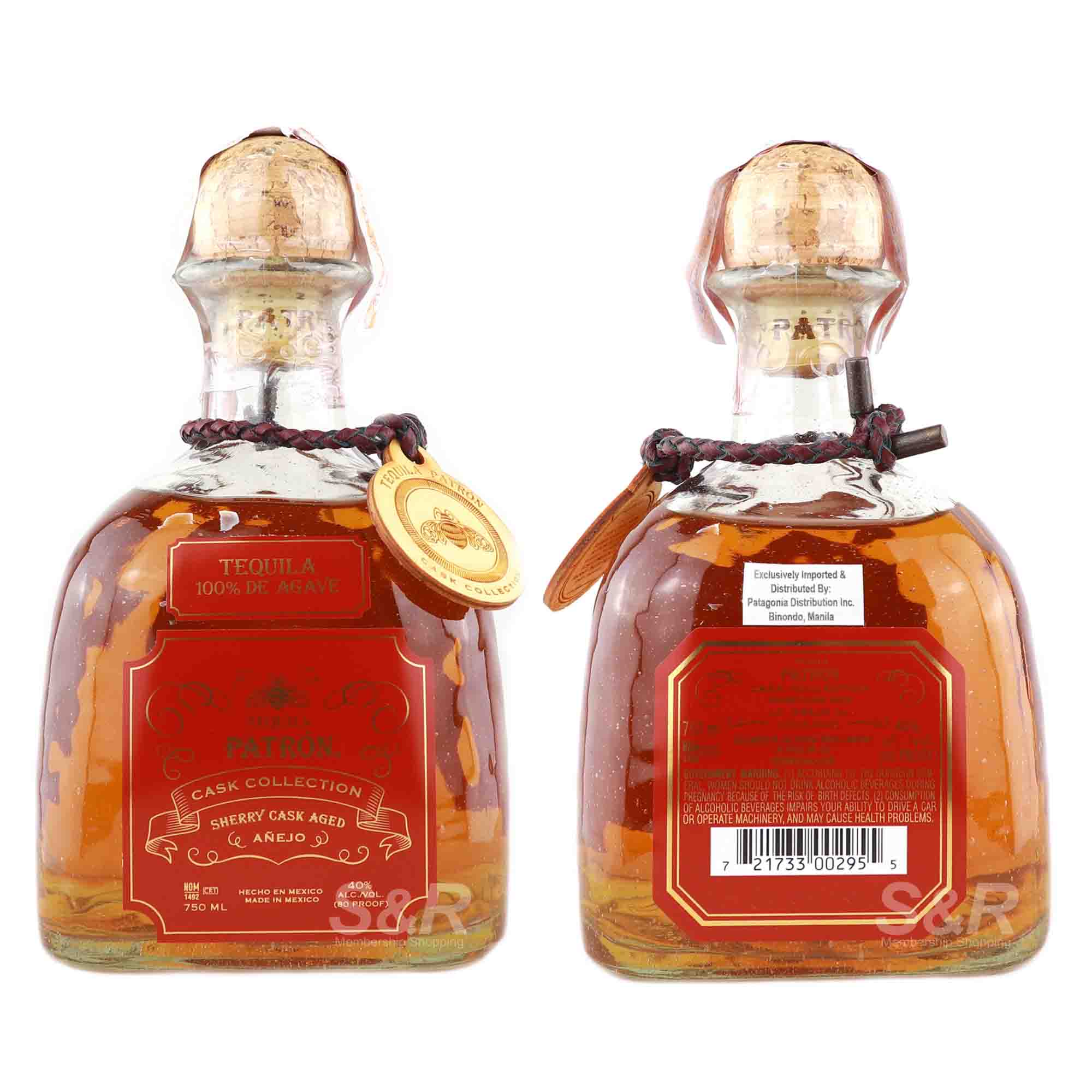 Patron Tequila Añejo Sherry