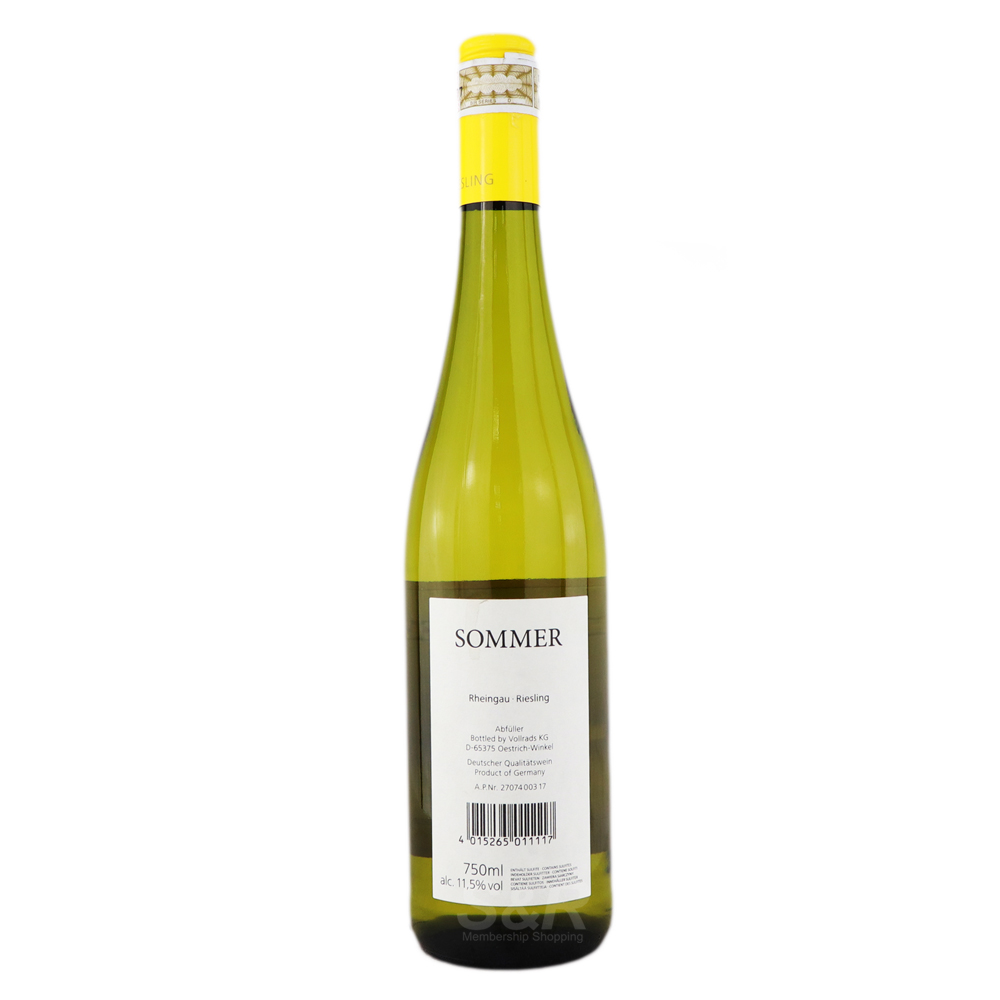 Schloss Vollrads Sommer Riesling Wine