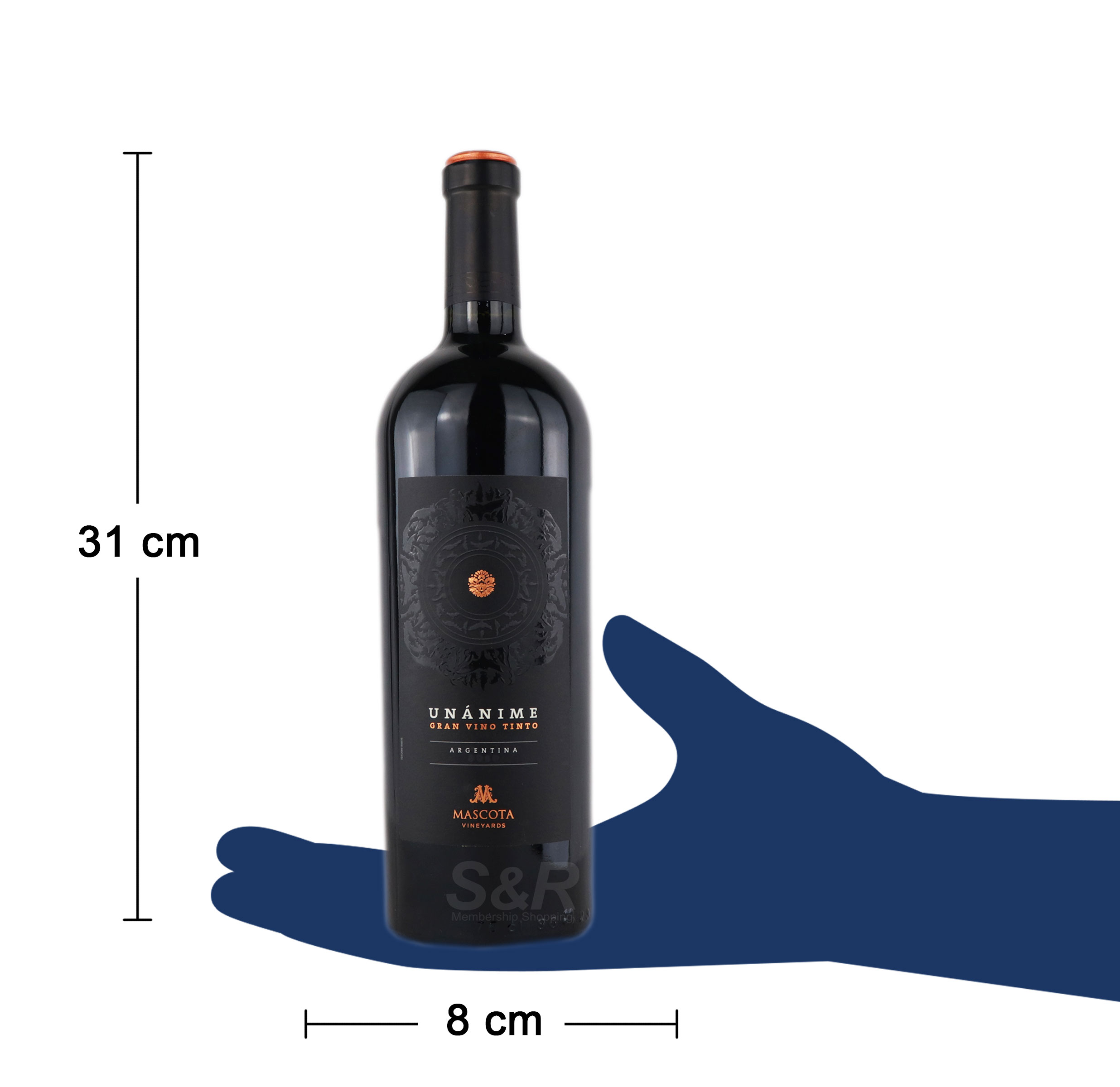 Mascota Unanime Gran Vino Tinto Red Wine