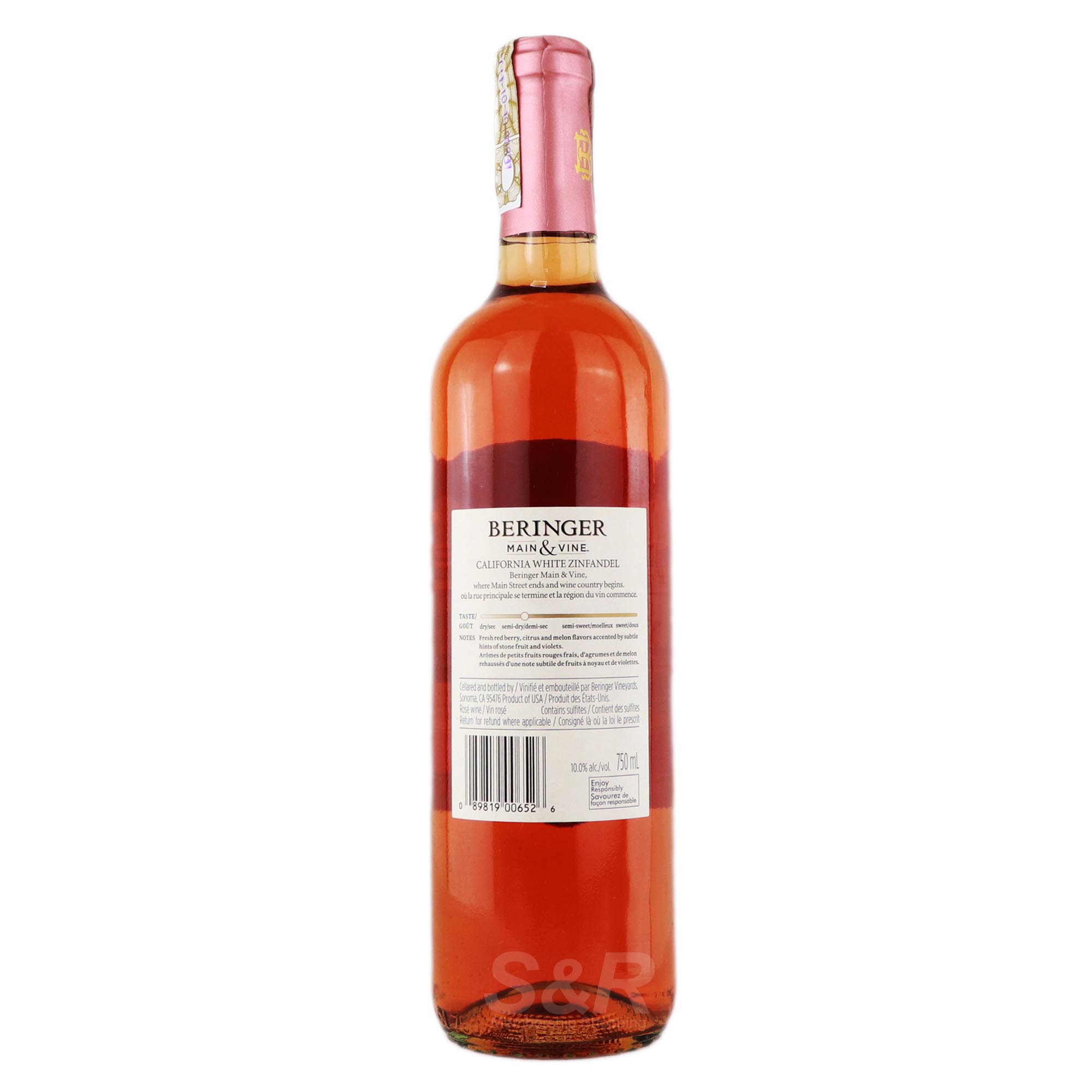 Beringer Main & Vine White Zinfandel