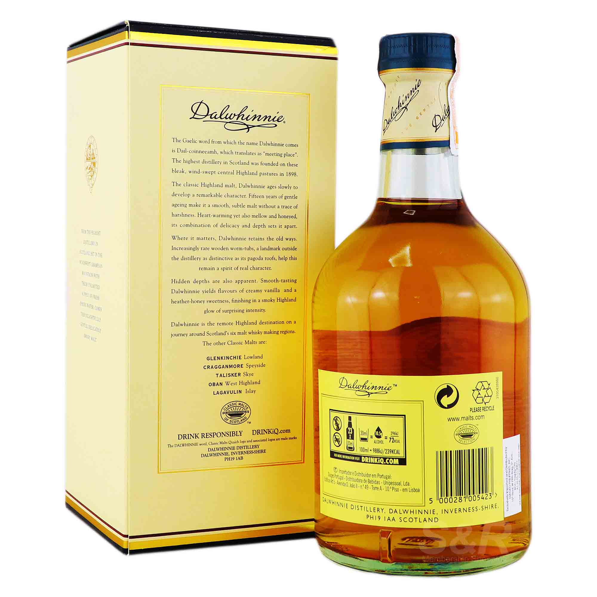 Dalwhinnie 15 YO Highland