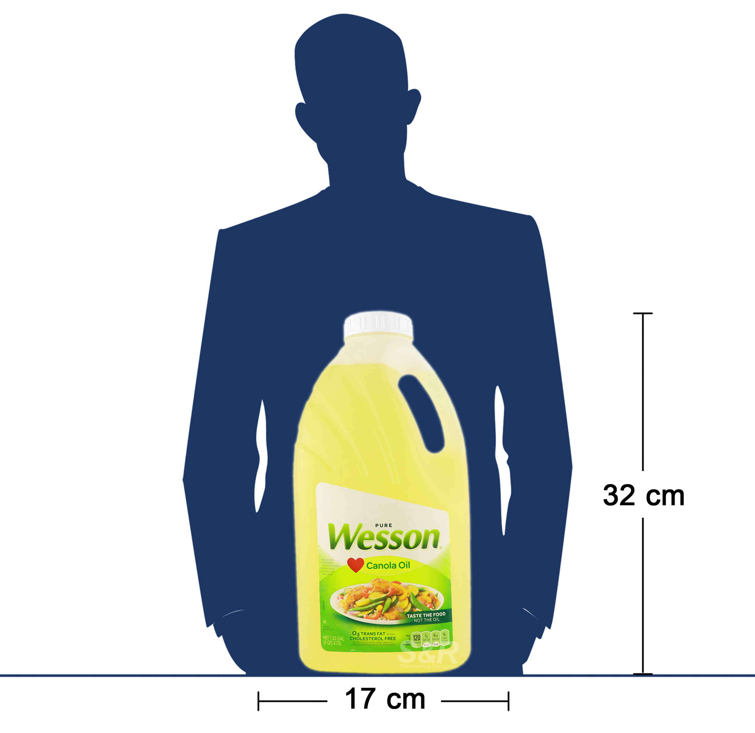 Wesson Canola Oil 4.73L