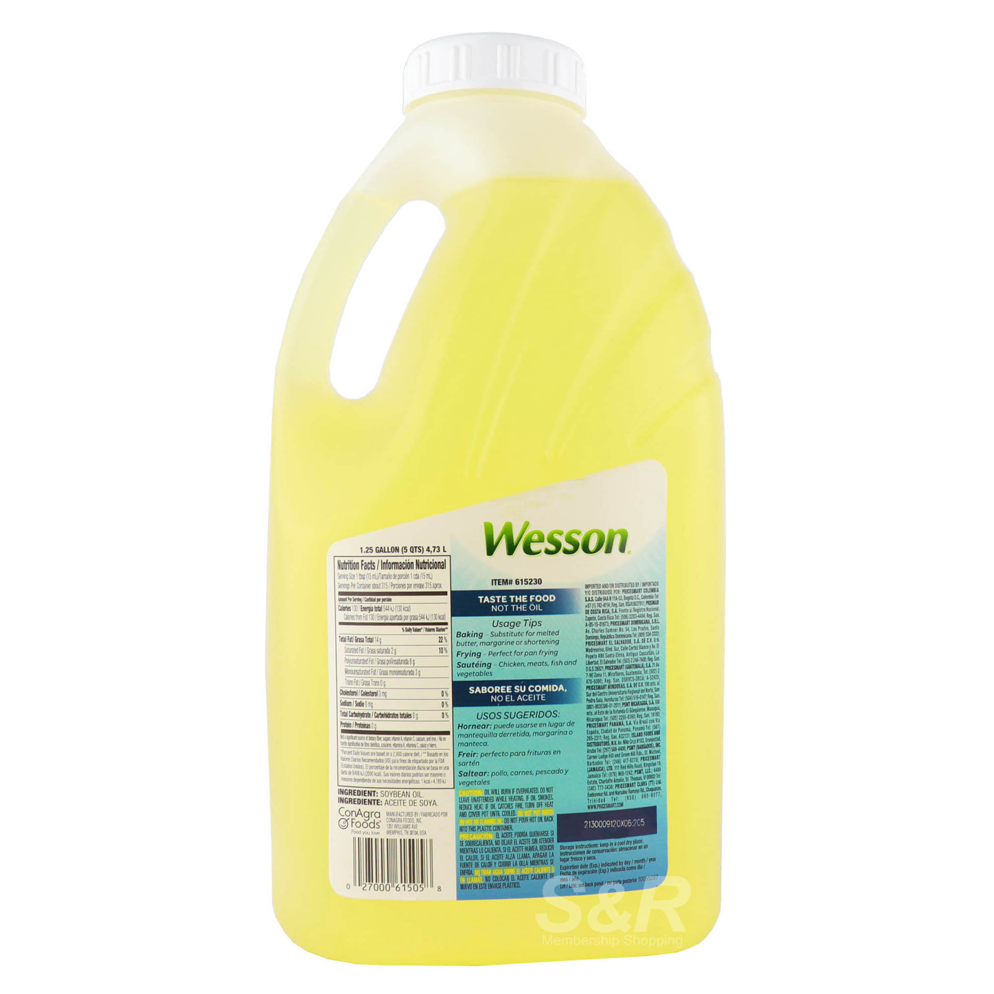Wesson Pure Vegetable