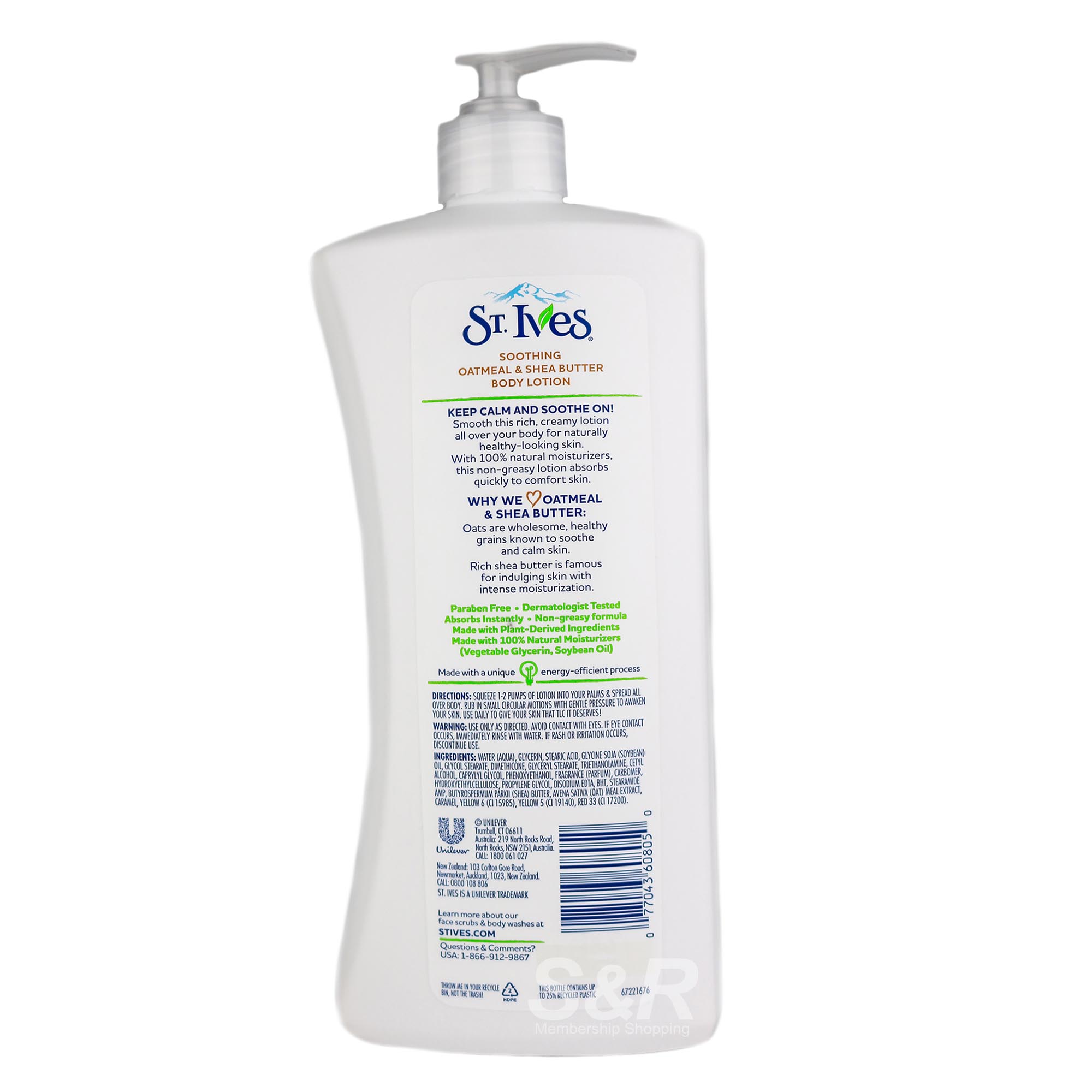 St. Ives Body Lotion