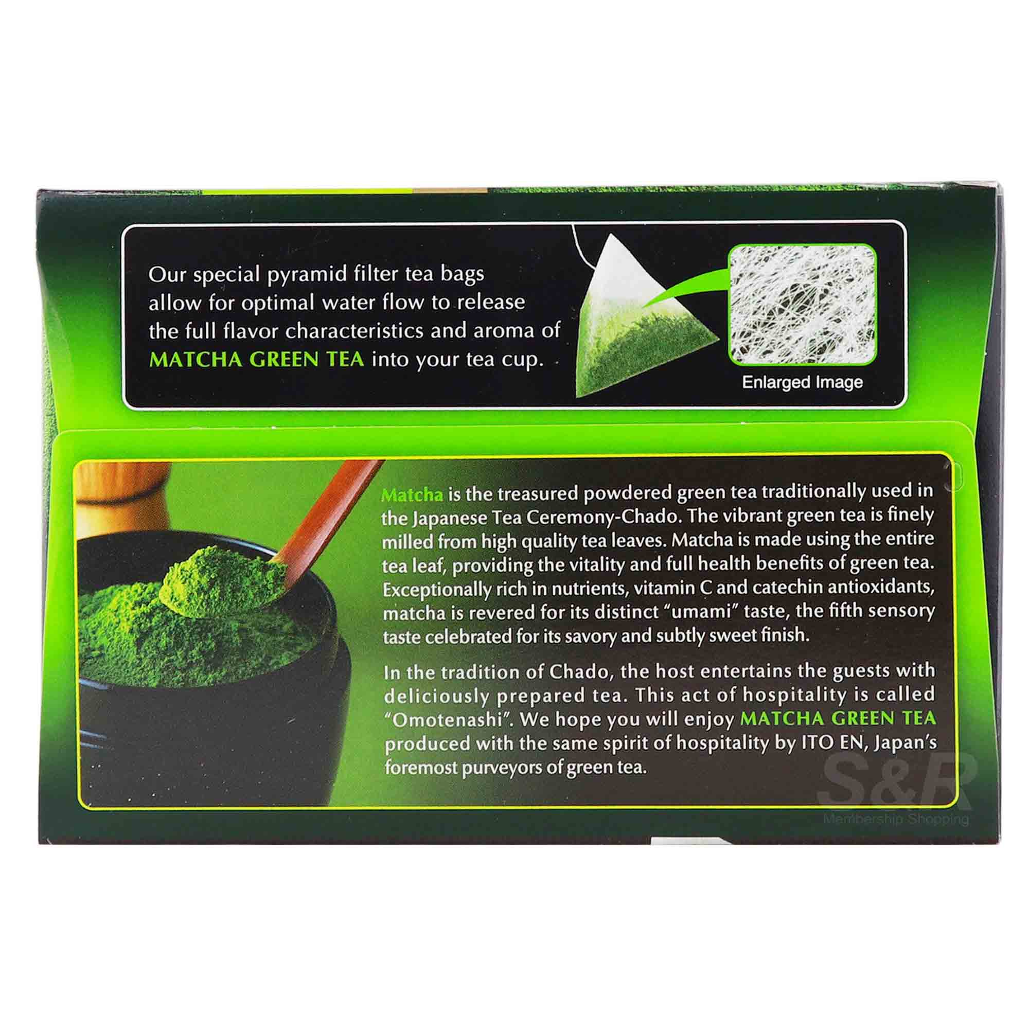 Ito En Matcha Green Tea Traditional 20 bags