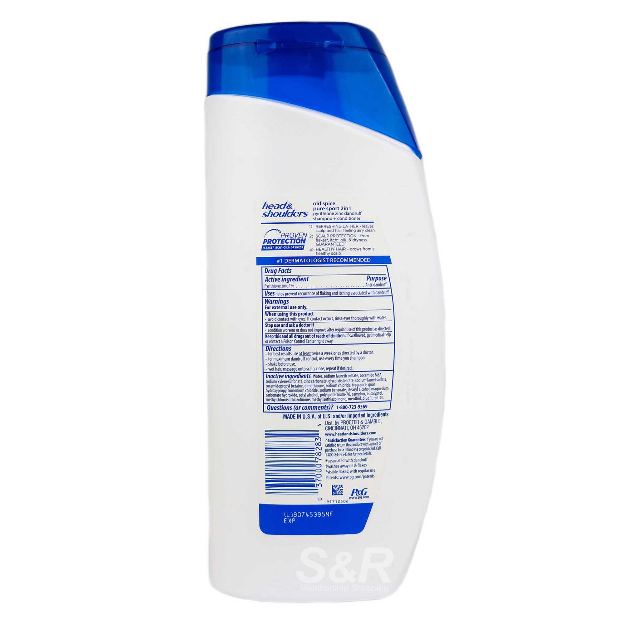 Head & Shoulders Men 2 in 1 Shampoo & Conditioner