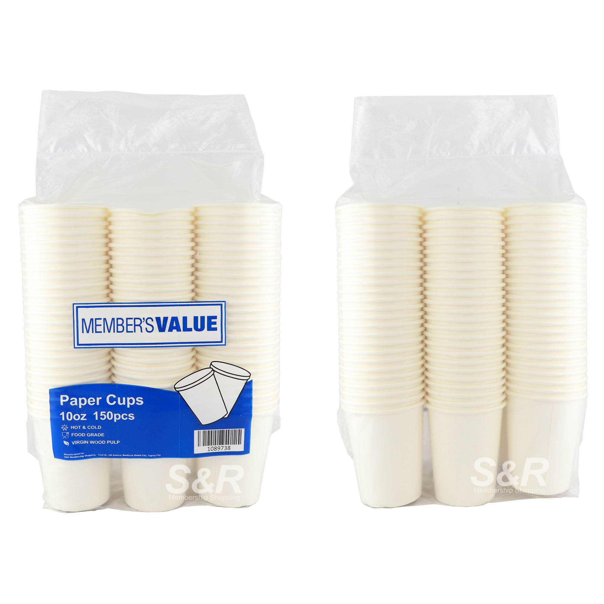 Member's Value Paper Cups