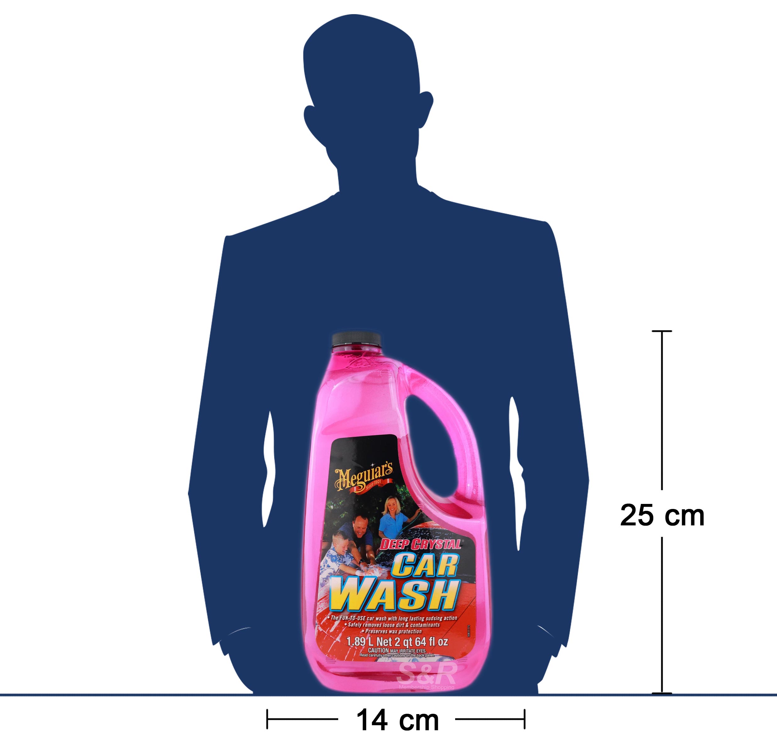 Meguiar's Deep Crystal Car Wash 1.89L