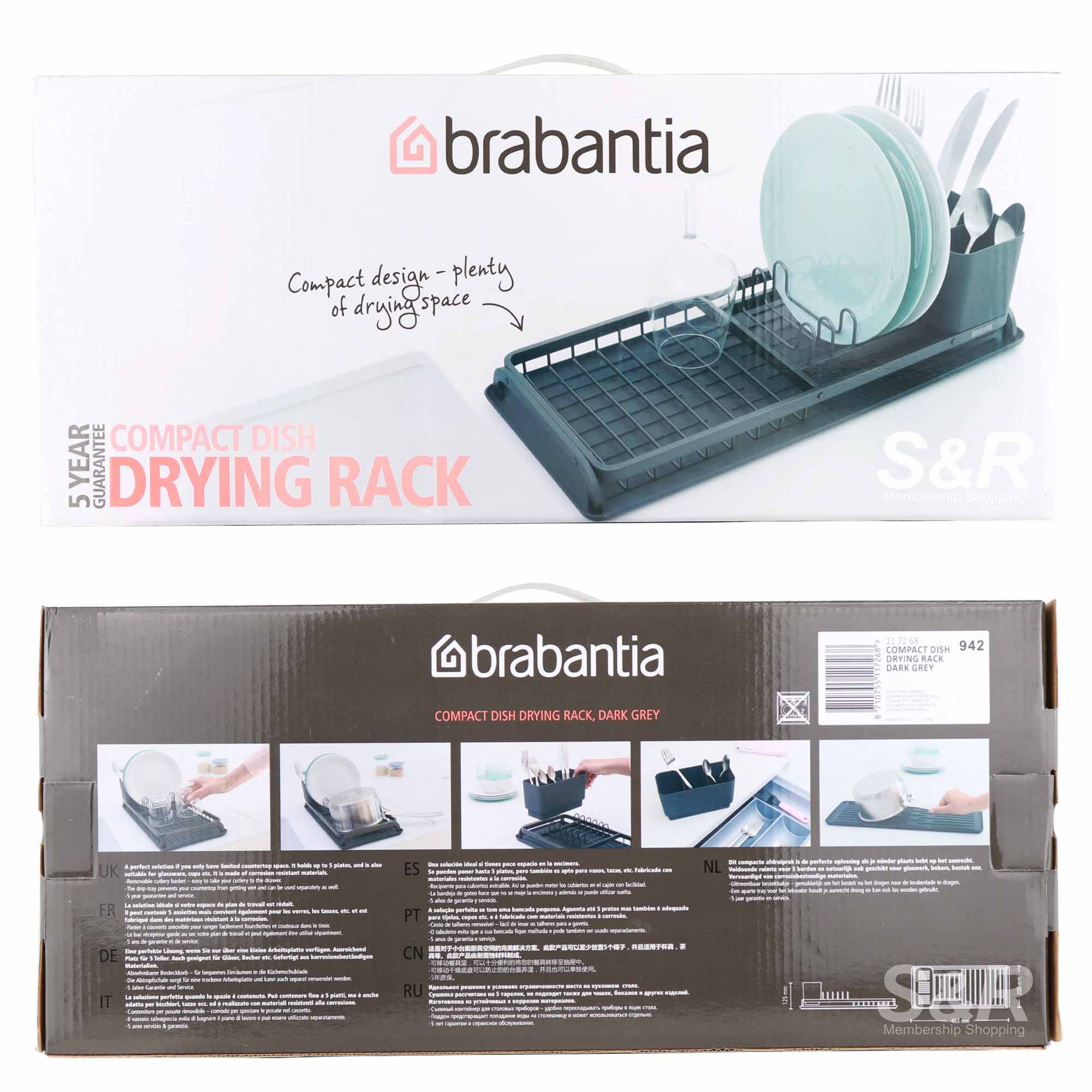 Brabantia Compact Dish Drying Rack