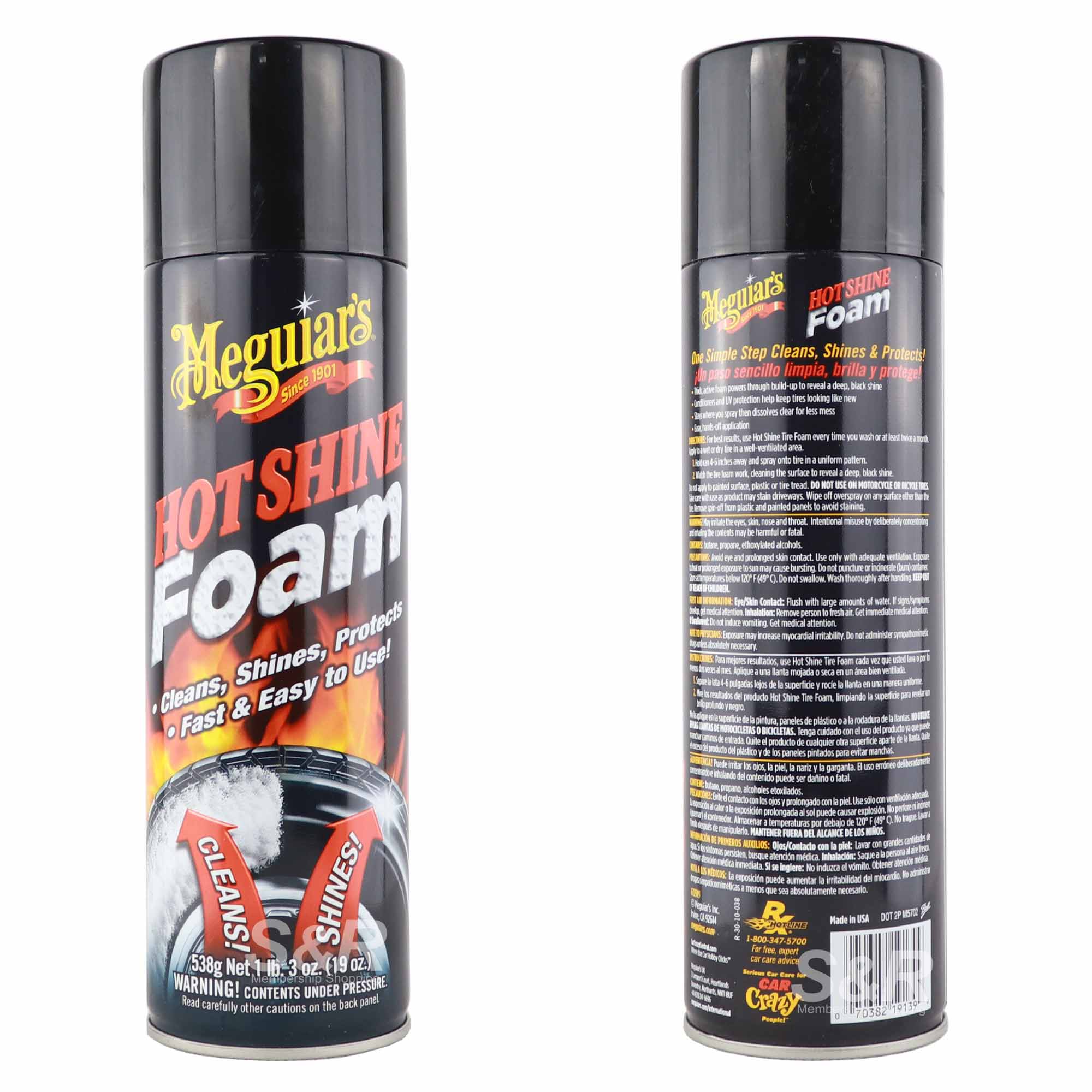 Meguiar's Hot Shine Tire Foam 538g