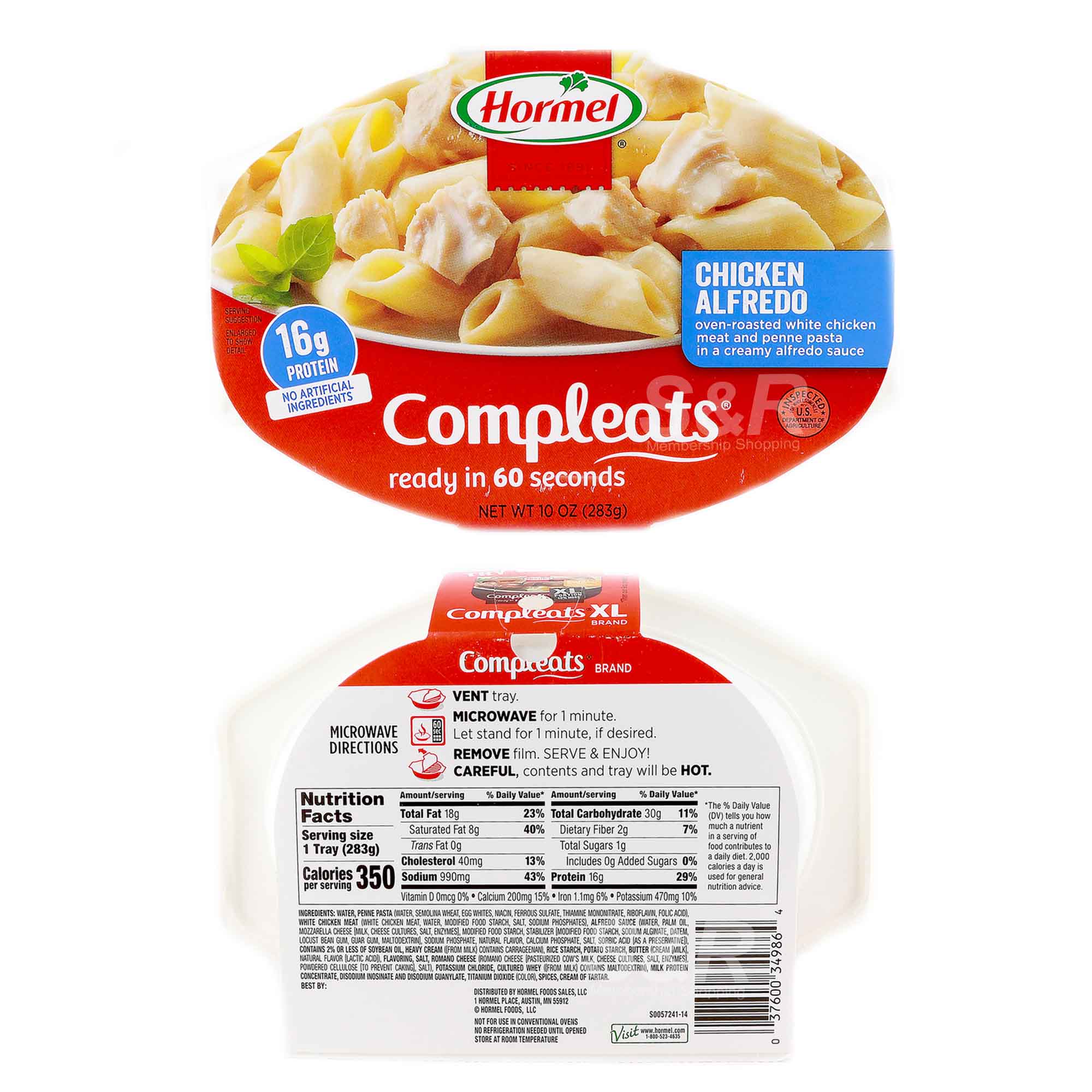 Compleats Chicken Alfredo