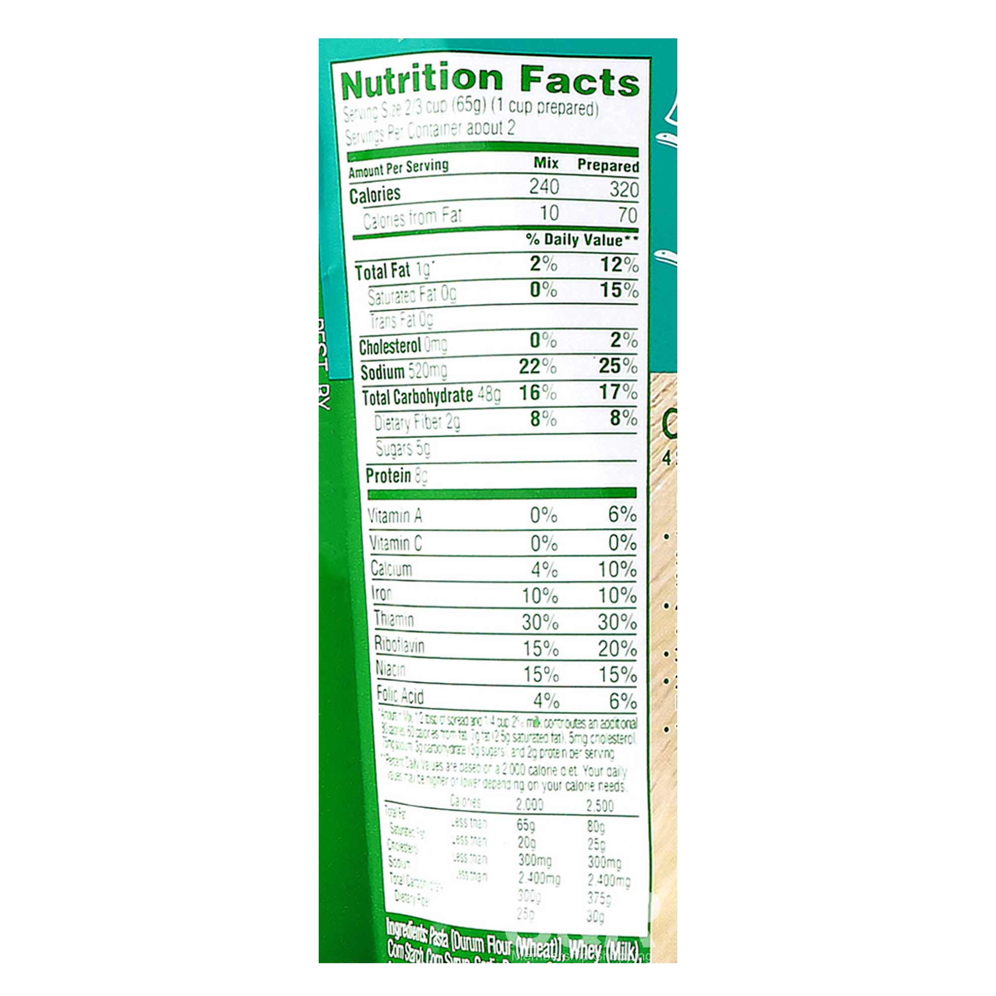 Italian Sides Creamy Garlic Shells