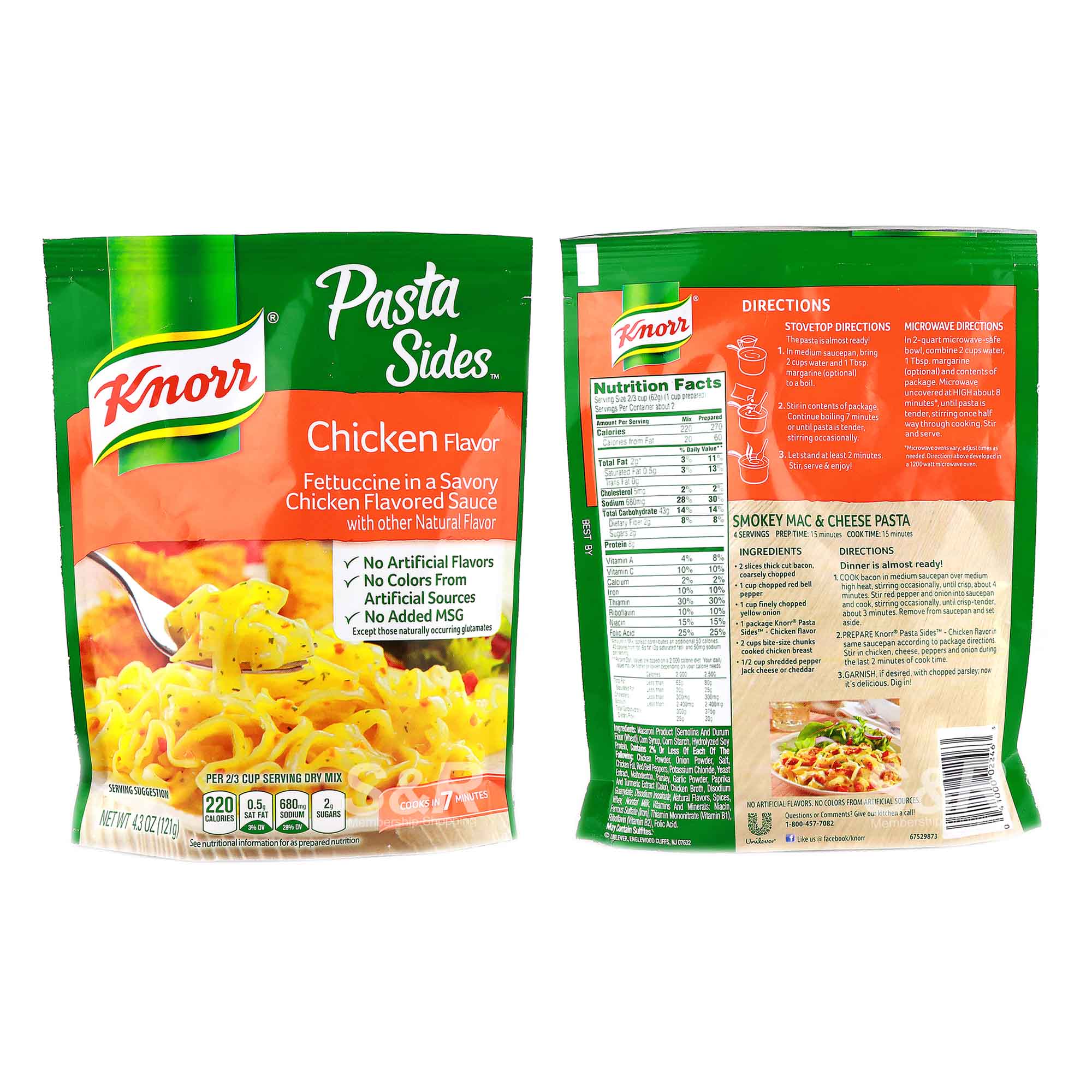 Knorr Pasta Sides Chicken Flavor 121g