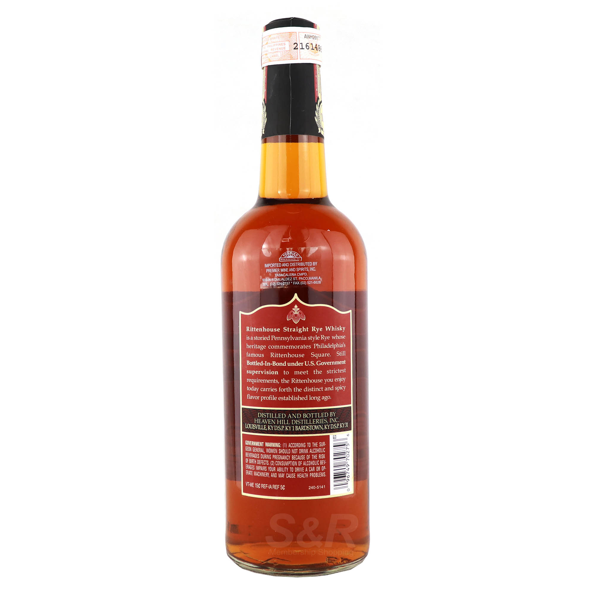 Rittenhouse Straight Rye
