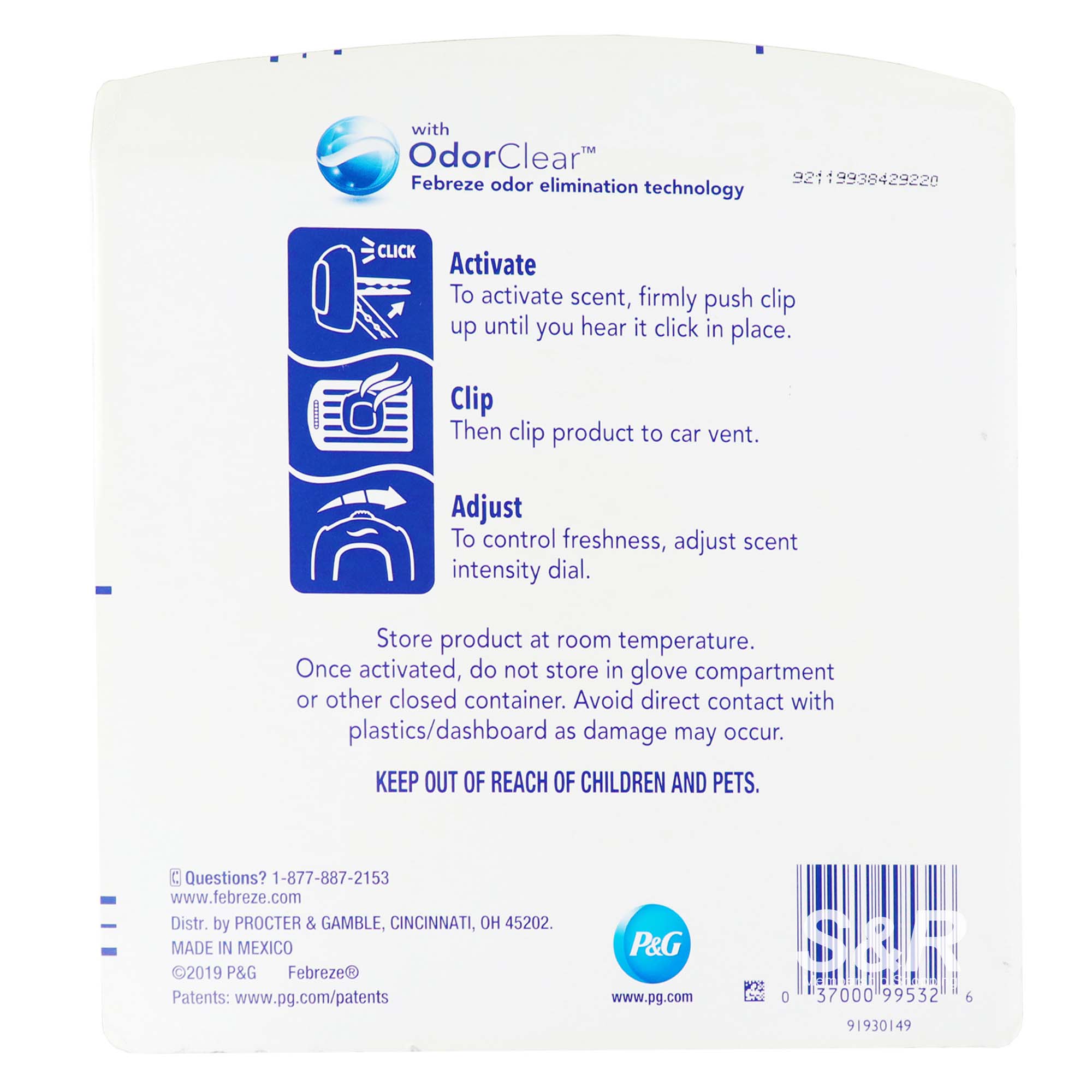 Febreze Gain Scent Air Freshener