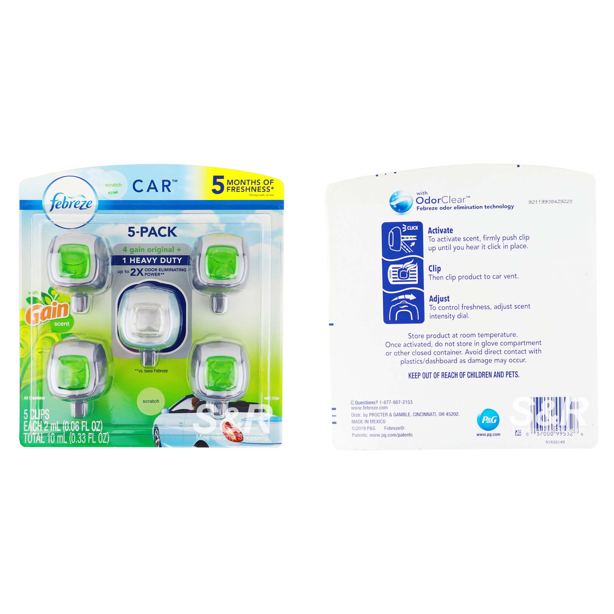 Febreze Gain Scent Air Freshener