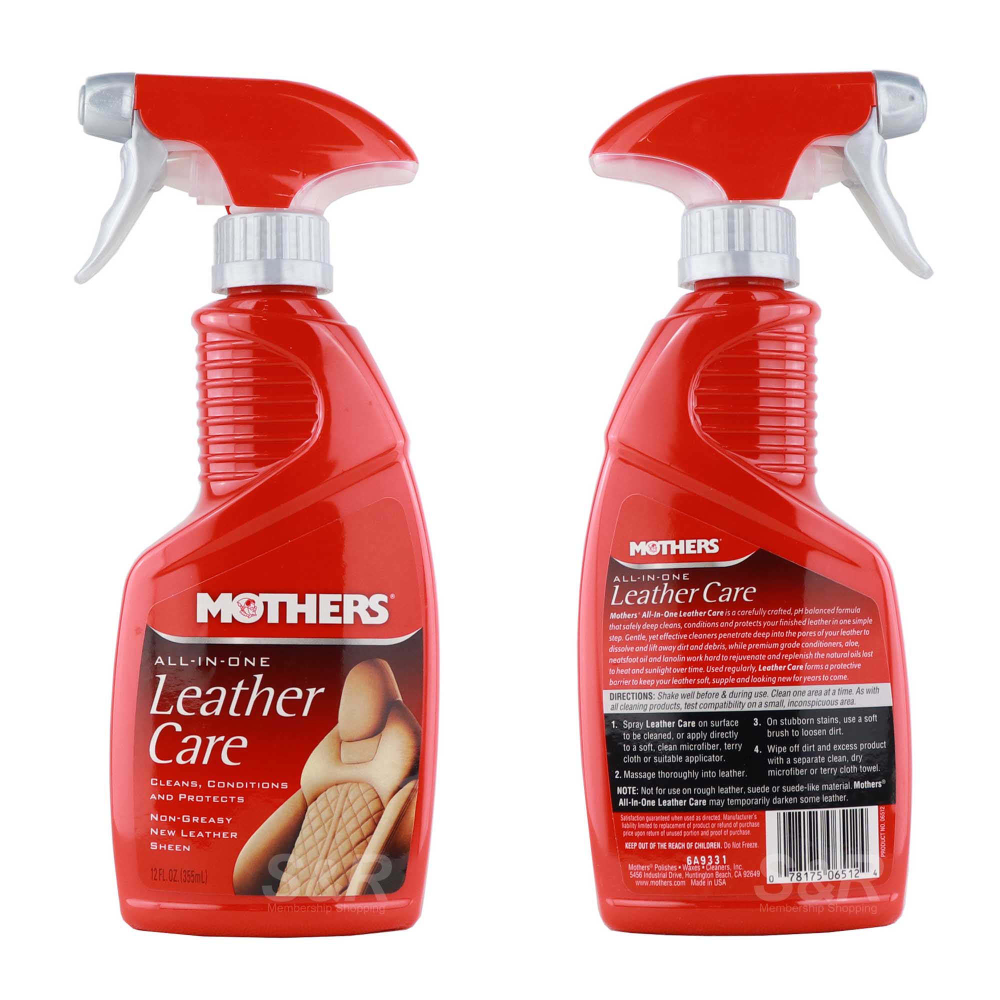 Mothers AllinOne Leather Care 355mL