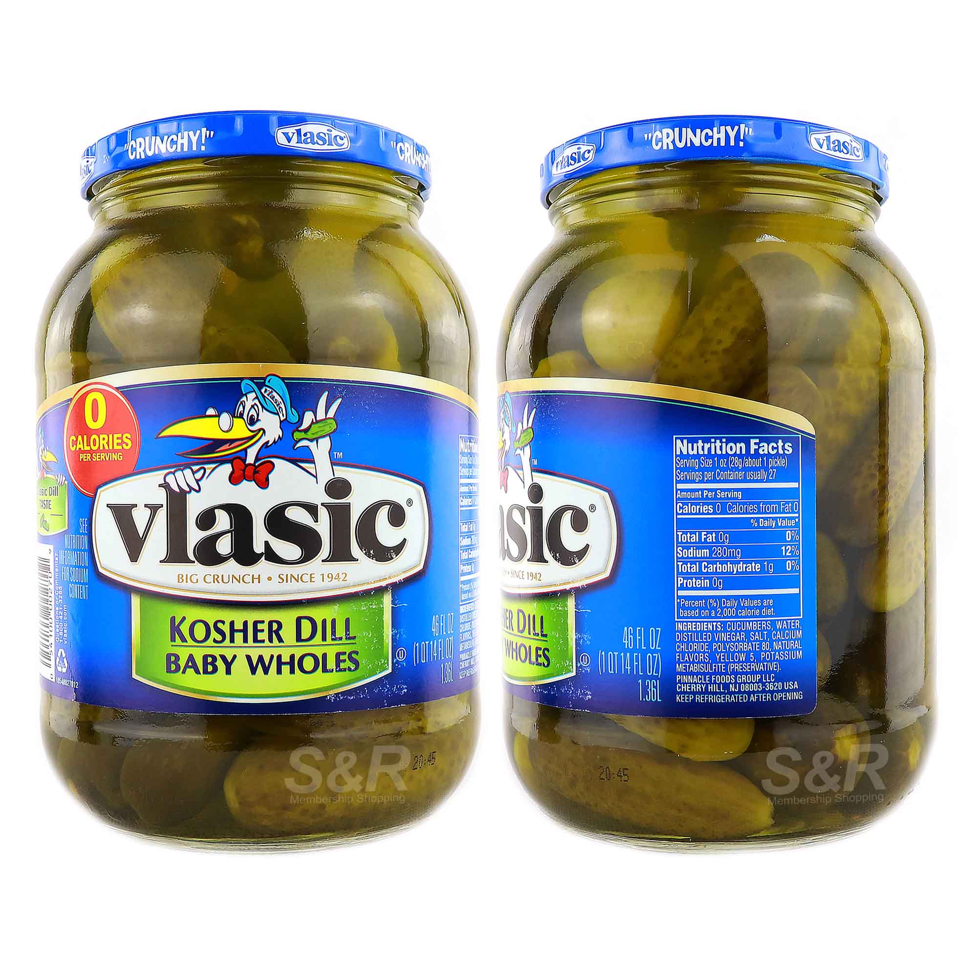 Vlasic Kosher Dill Baby Wholes