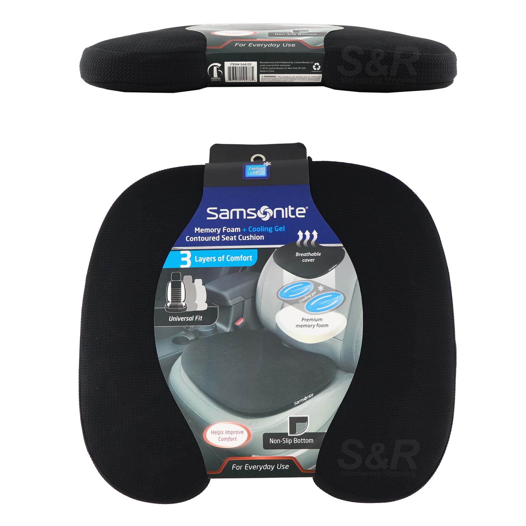 Samsonite Memory Foam + Cooling Gel