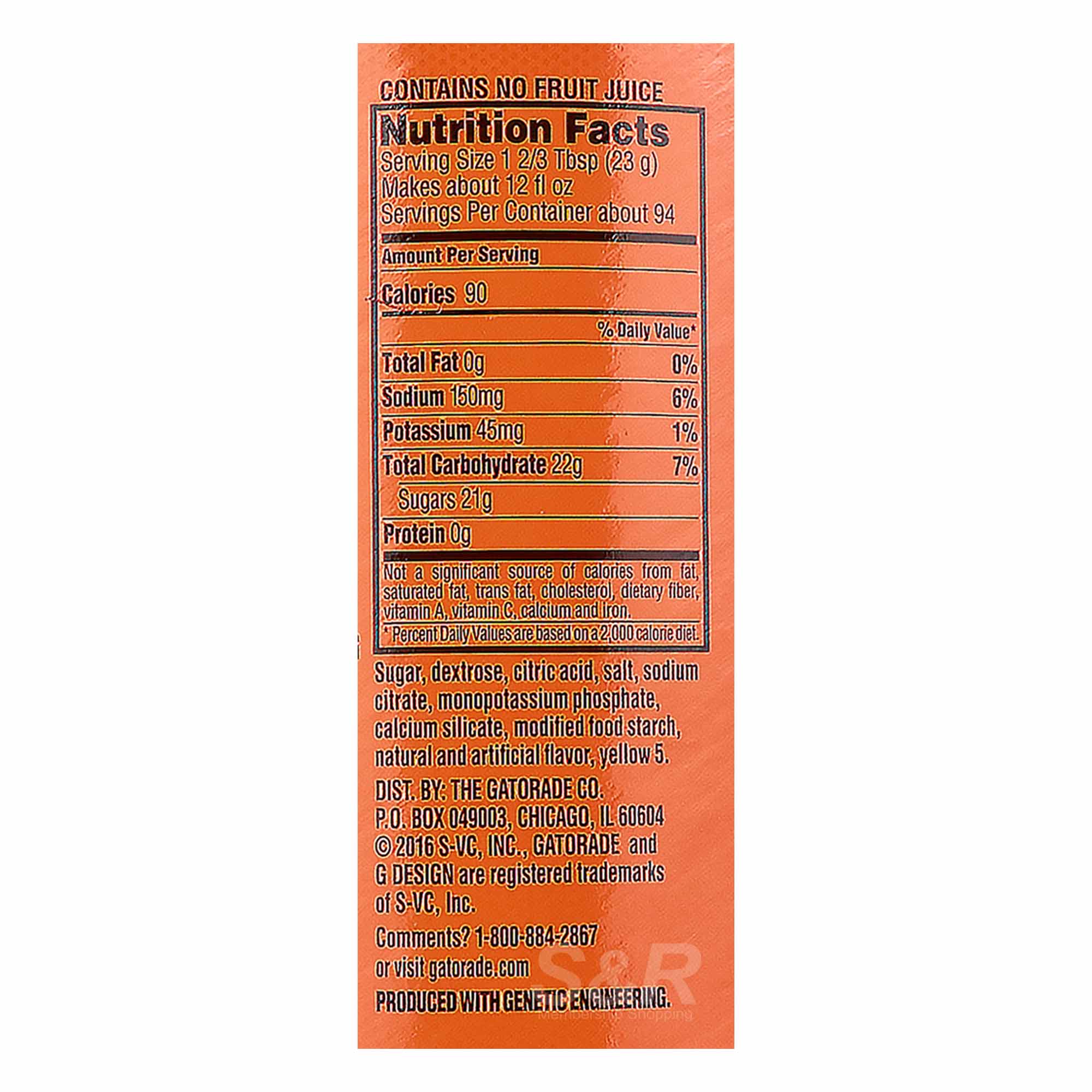 Gatorade Thirst Quencher LemonLime Powder Mix 2.16kg