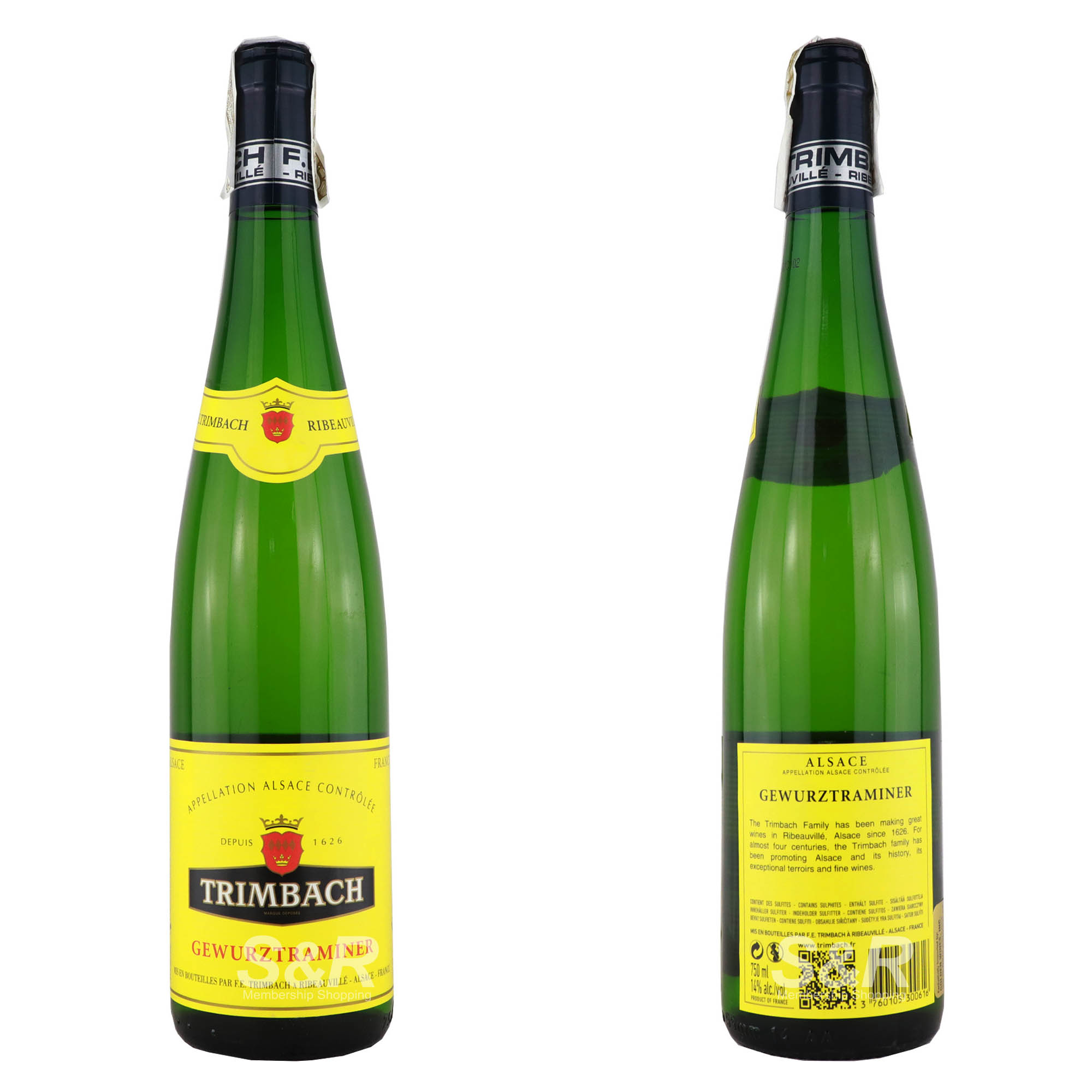 Trimbach Gewurztraminer White Wine 750mL