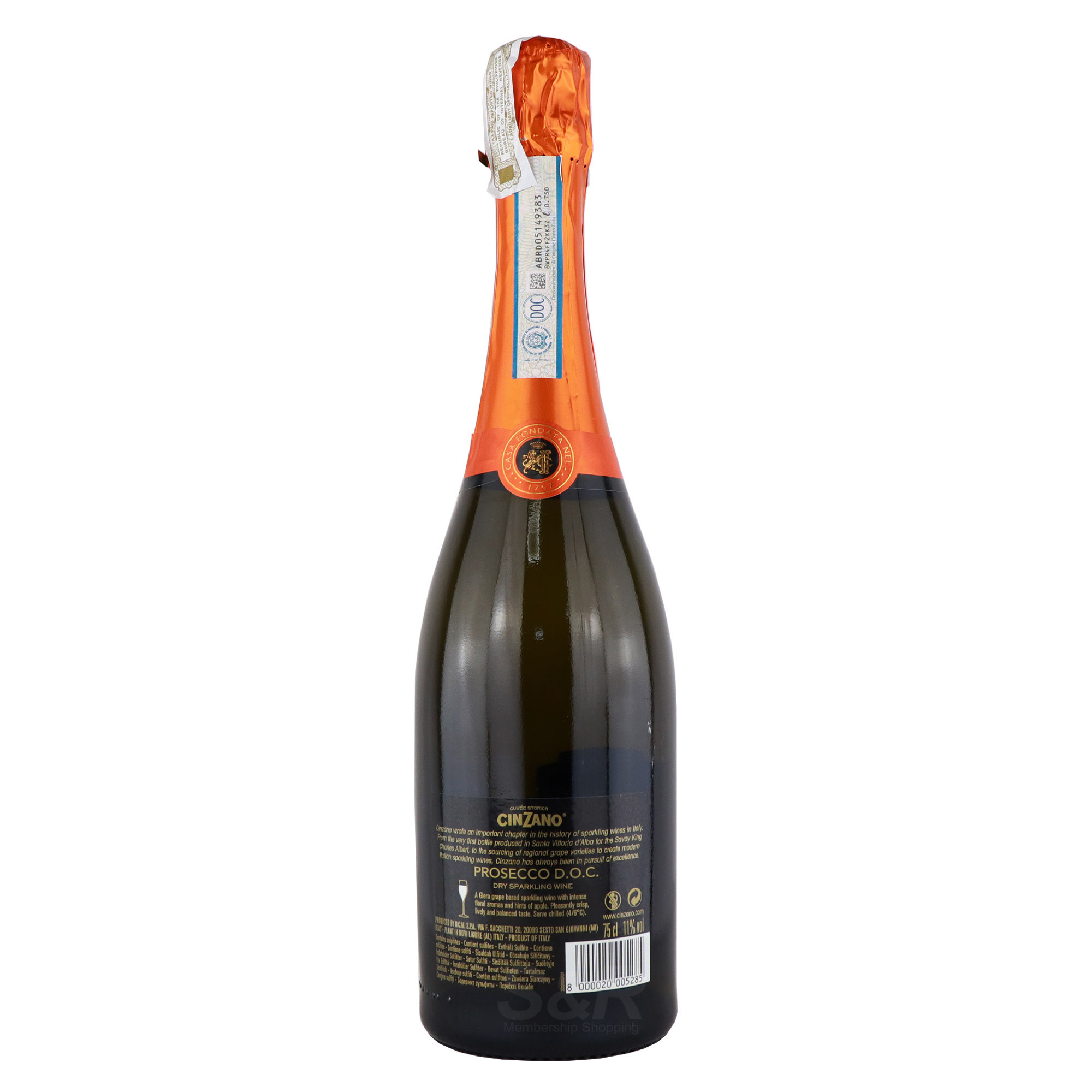 Cinzano Prosecco Cuvee Storica
