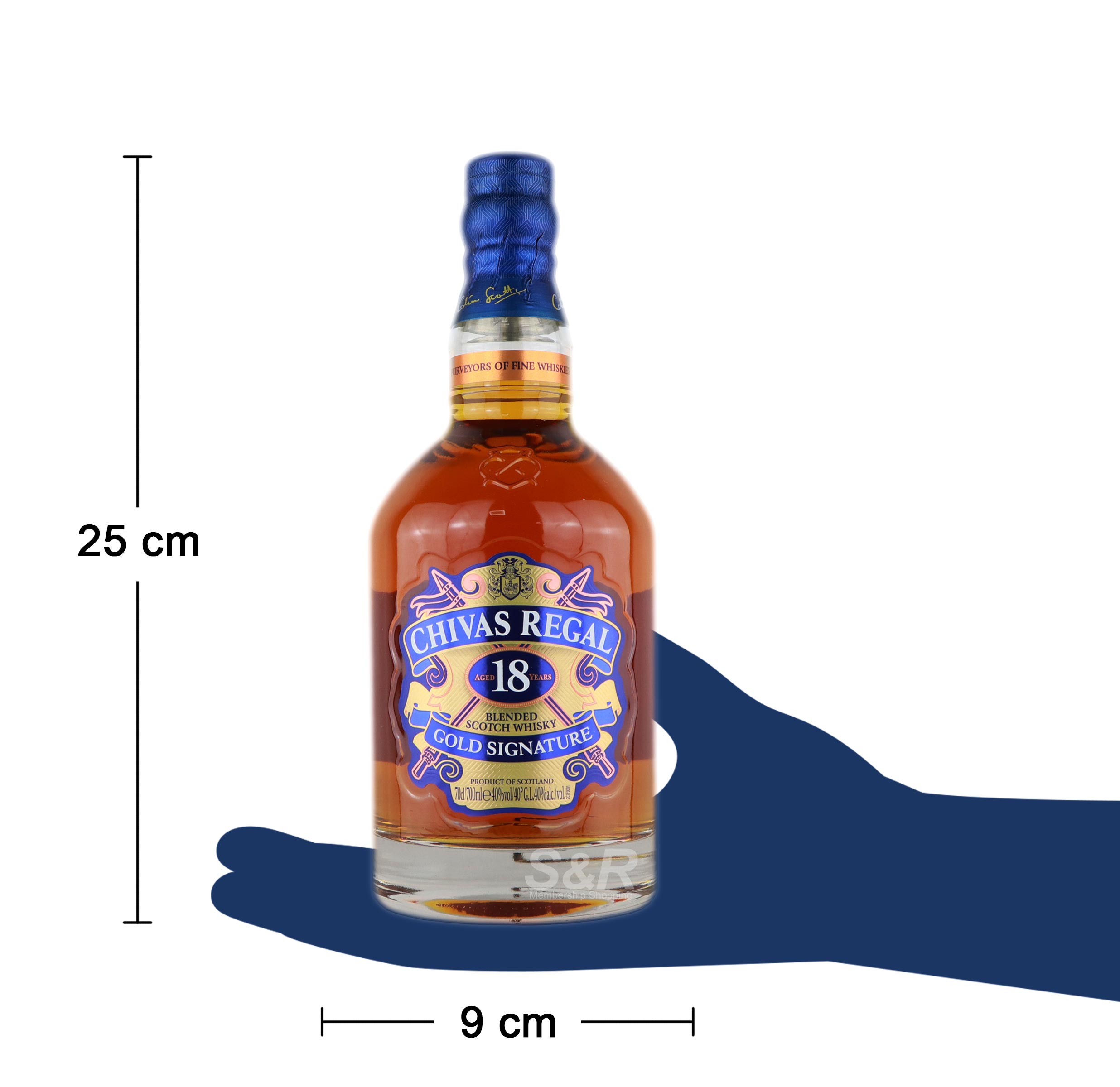 CHIVAS REGAL 18 YO SCOTCH WHISKY vol. 40% - 70cl