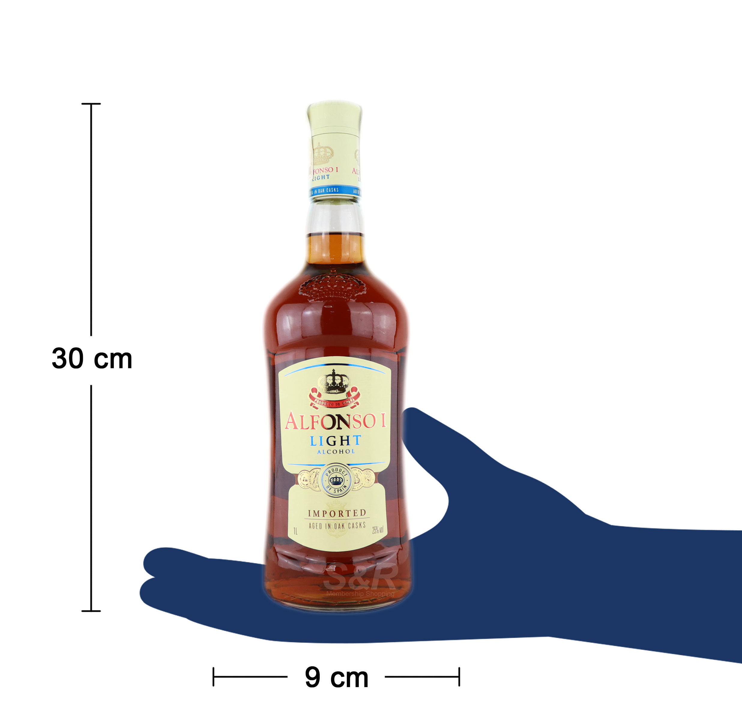 Alfonso Light Brandy 1L