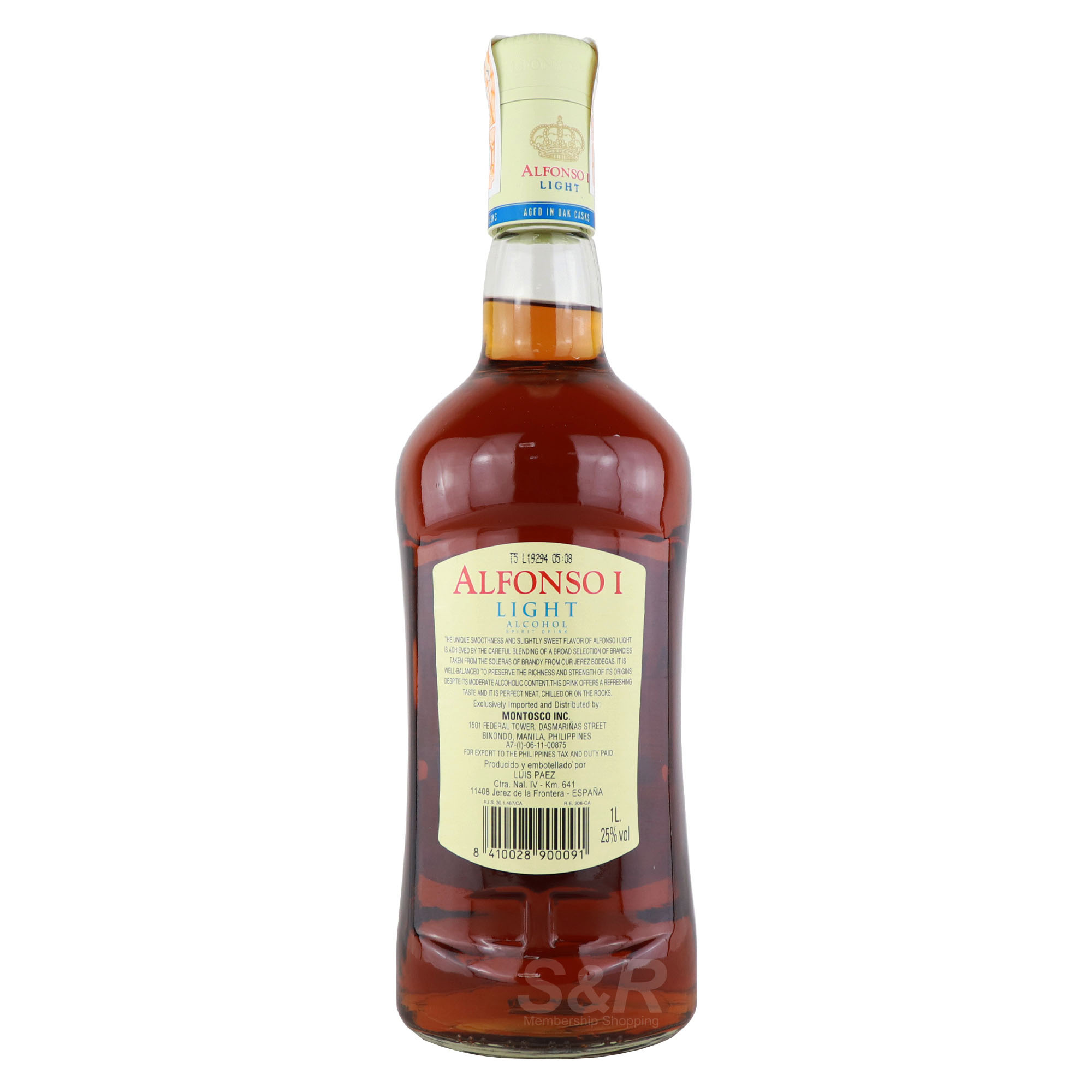 Alfonso Light Brandy