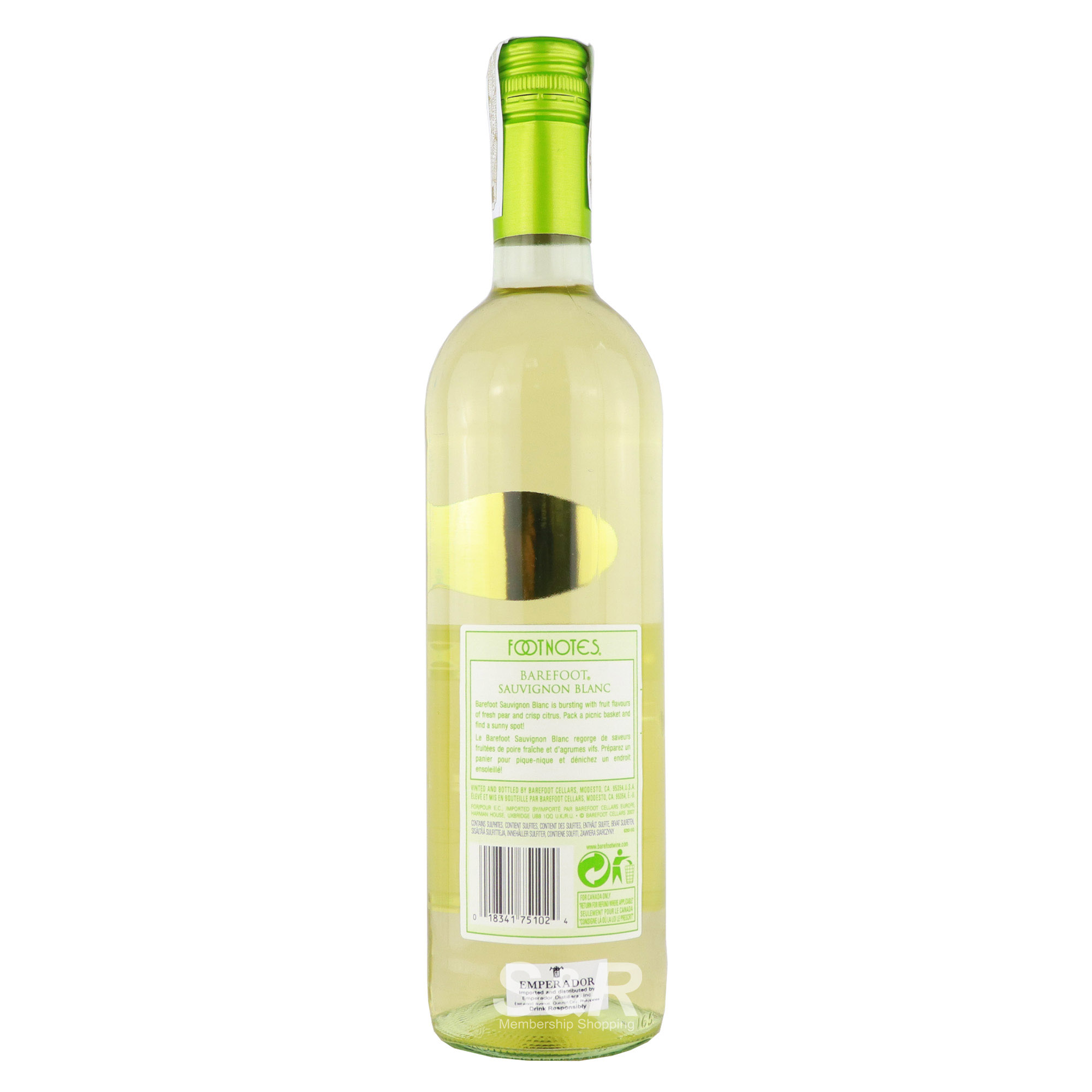 Barefoot Sauvignon Blanc
