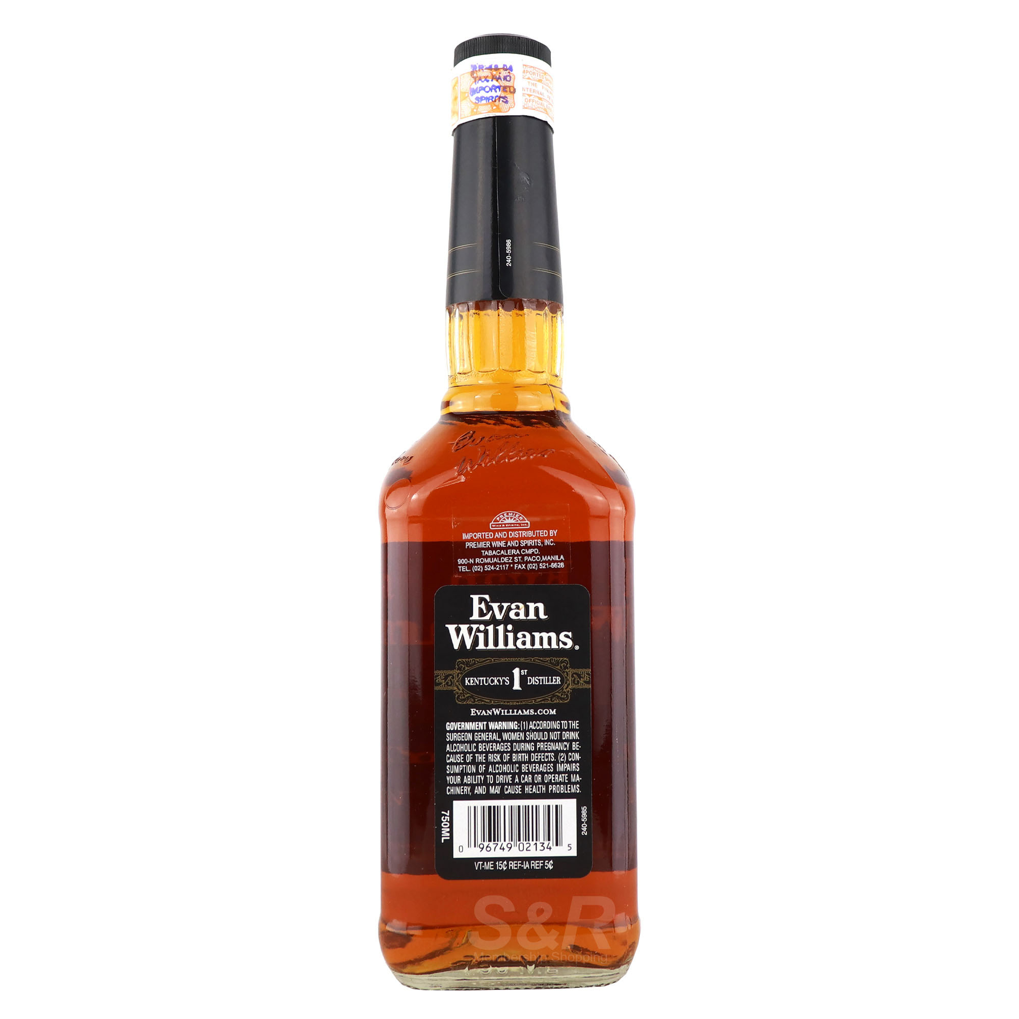 Evan Williams Kentucky Straight