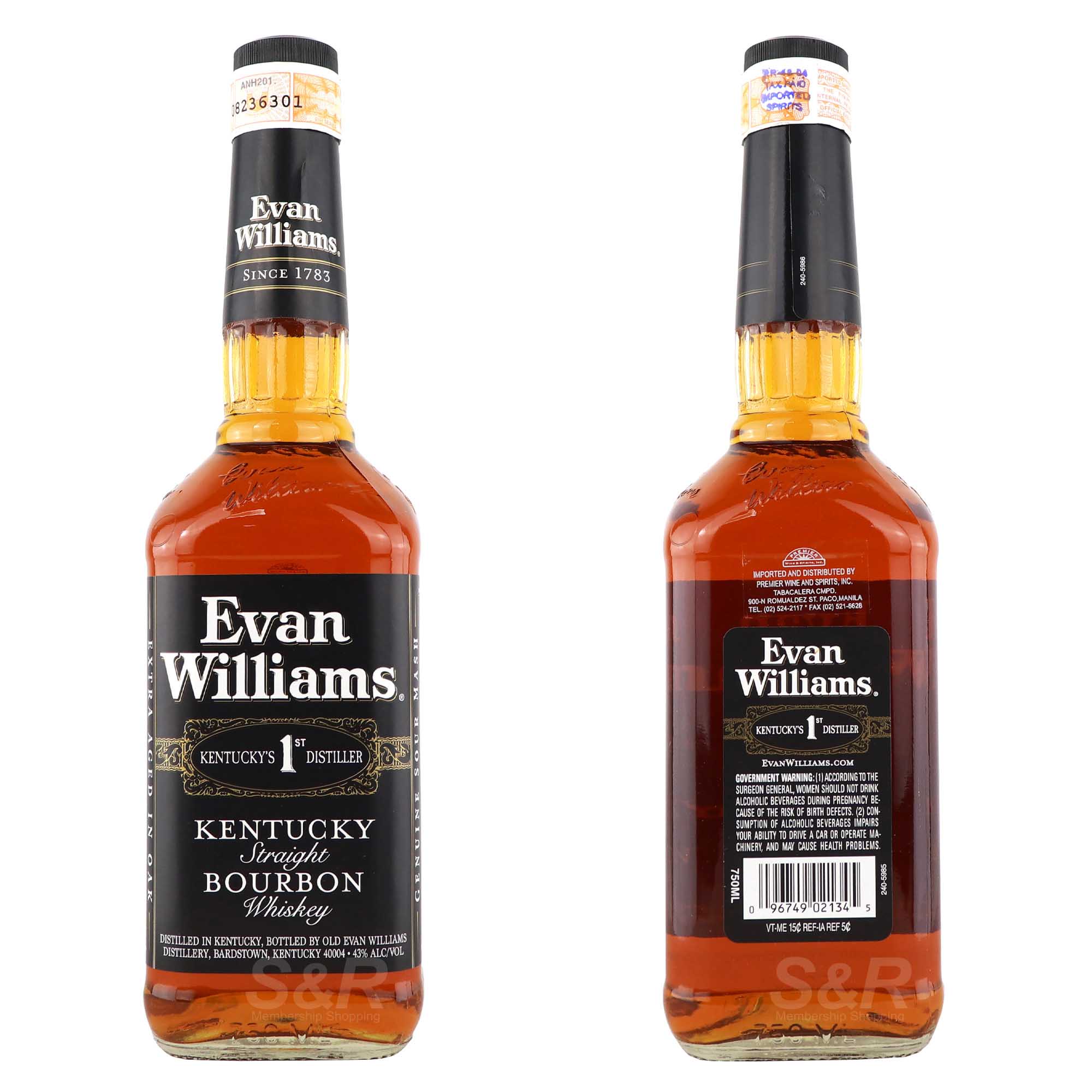 Evan Williams Kentucky Straight