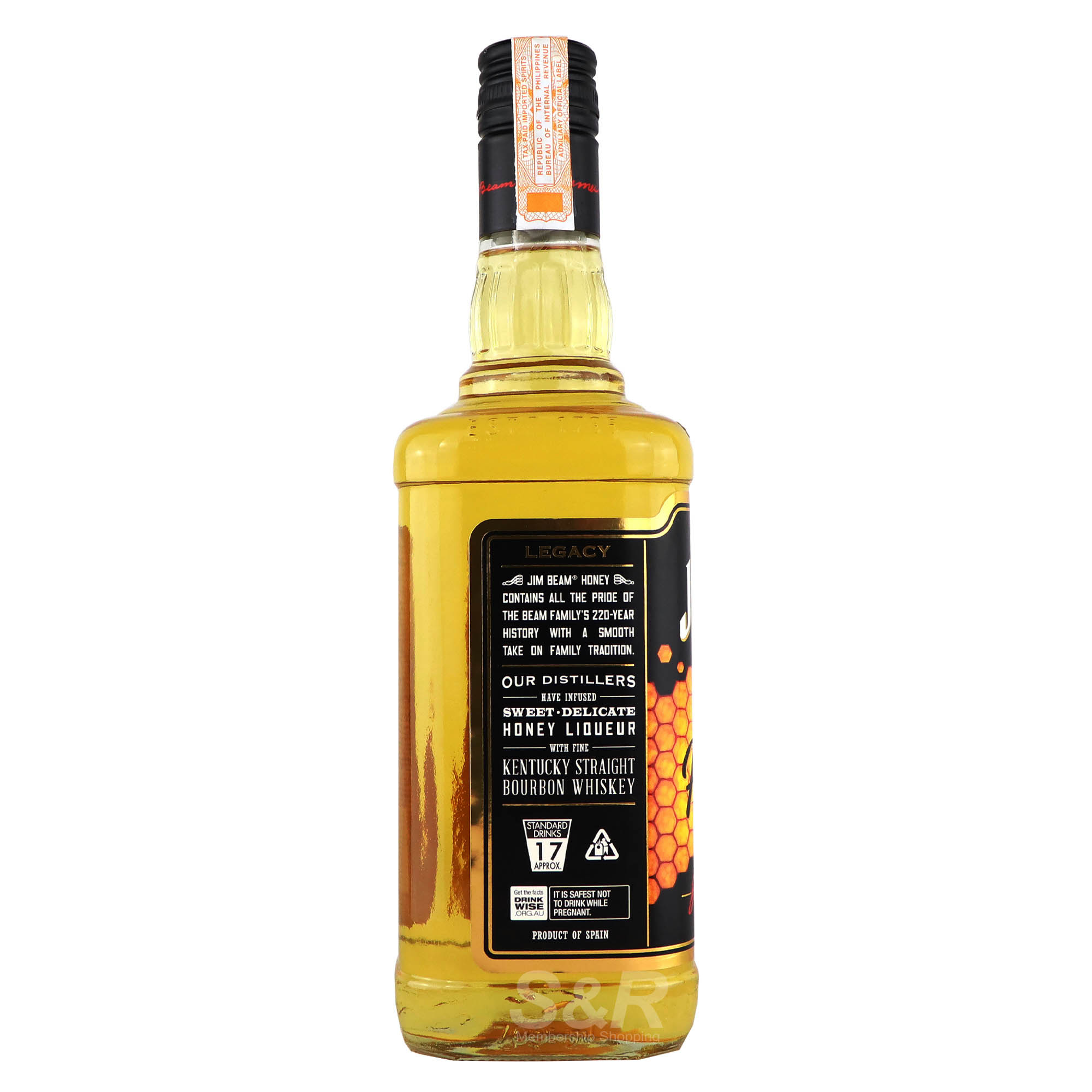Jim Beam Honey Bourbon Liqueur 700mL