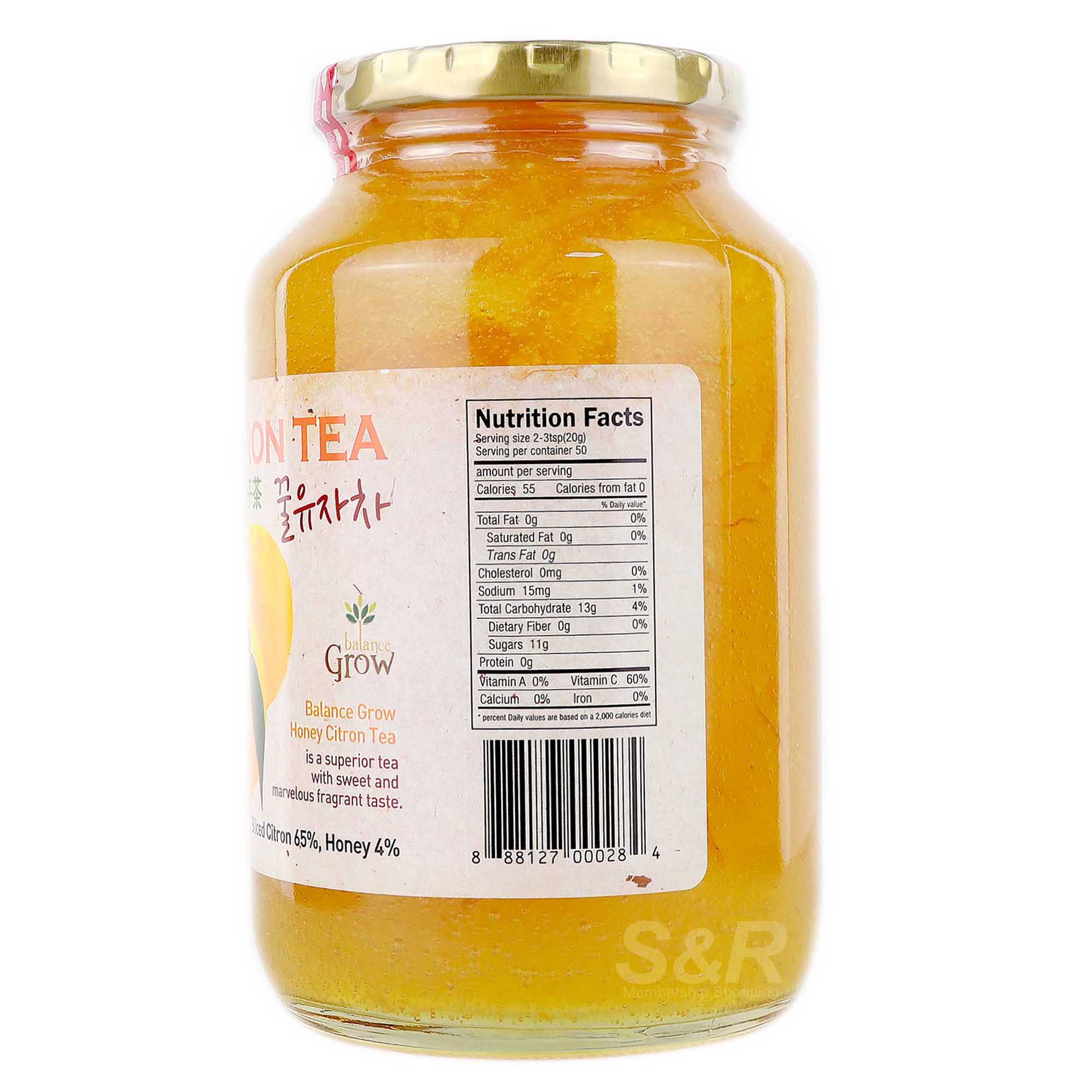 Balance Grow Honey Citron
